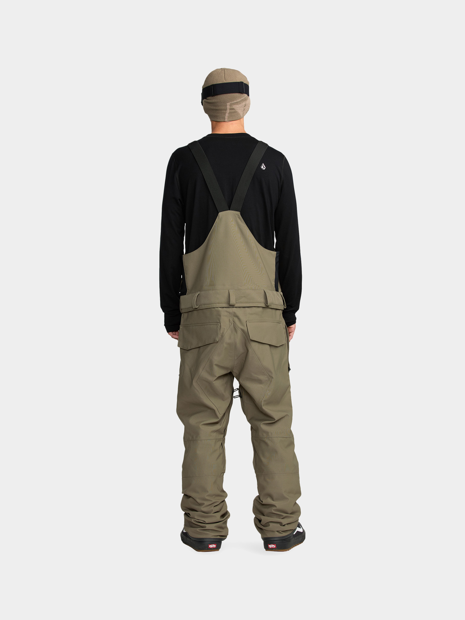 Мъжко Сноуборд панталони Volcom Roan Bib Overall (military)