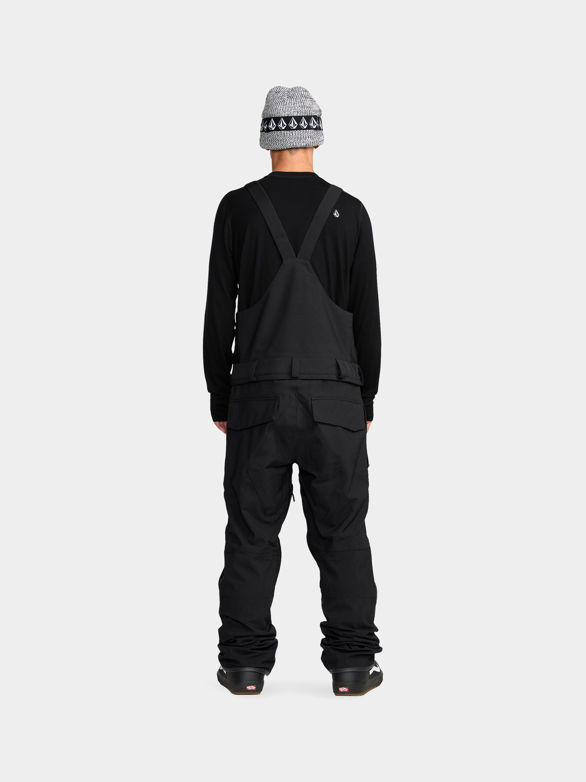 Мъжко Сноуборд панталони Volcom Roan Bib Overall (black)