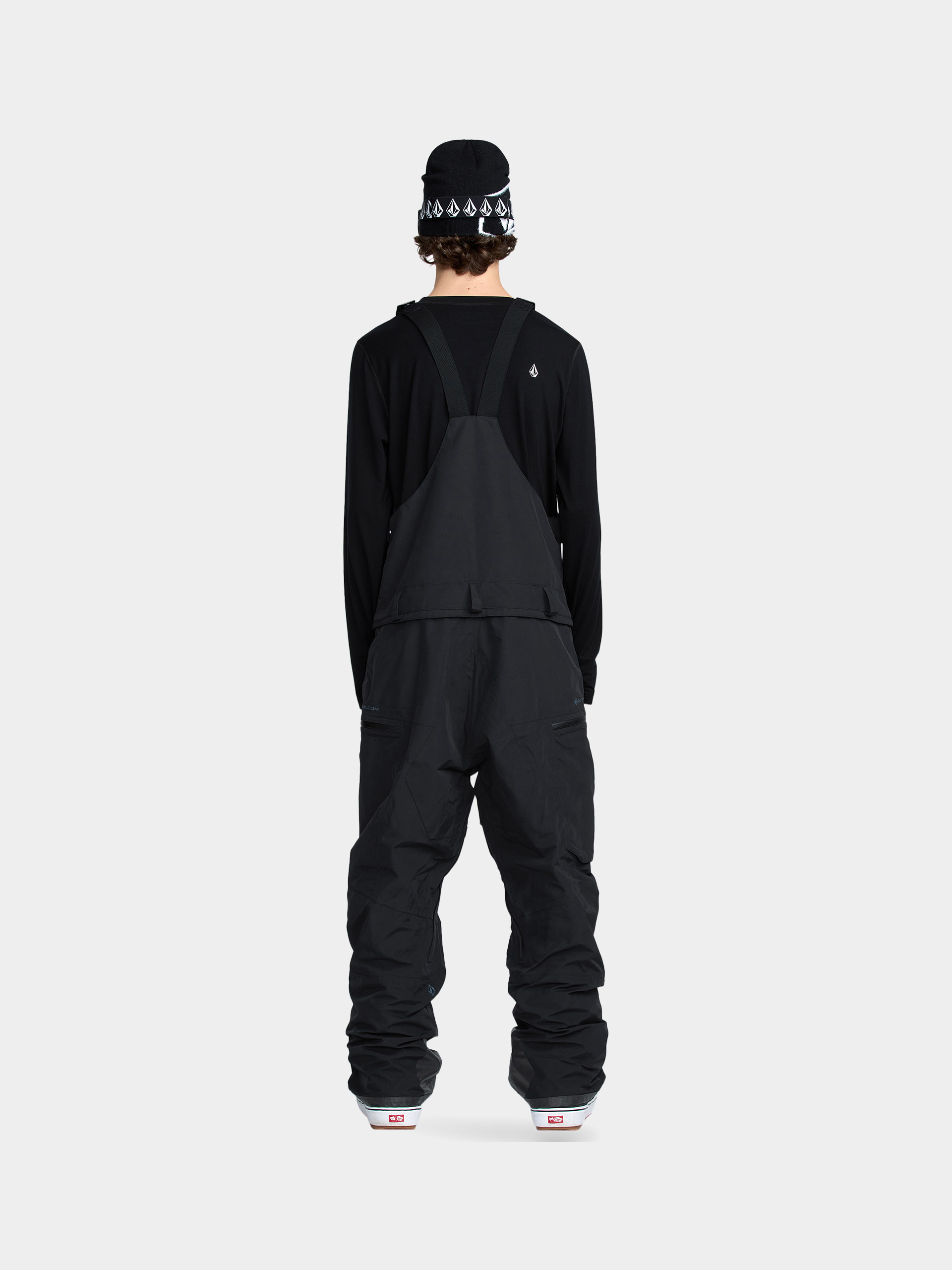 Мъжко Сноуборд панталони Volcom Rain Gore Tex Bib Overall (black)