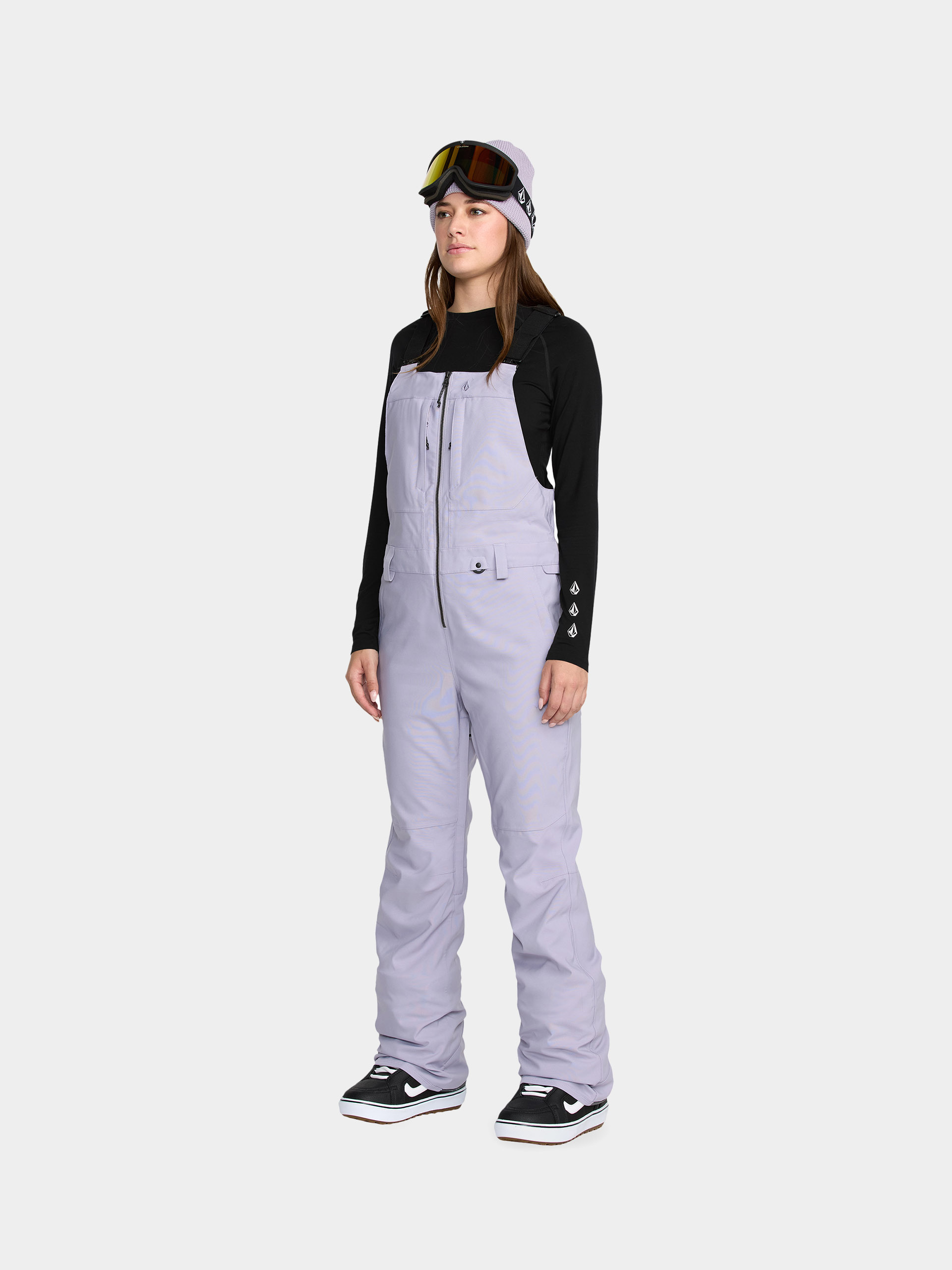 Дамско Сноуборд панталони Volcom Swift Bib Overall (lavender aura)