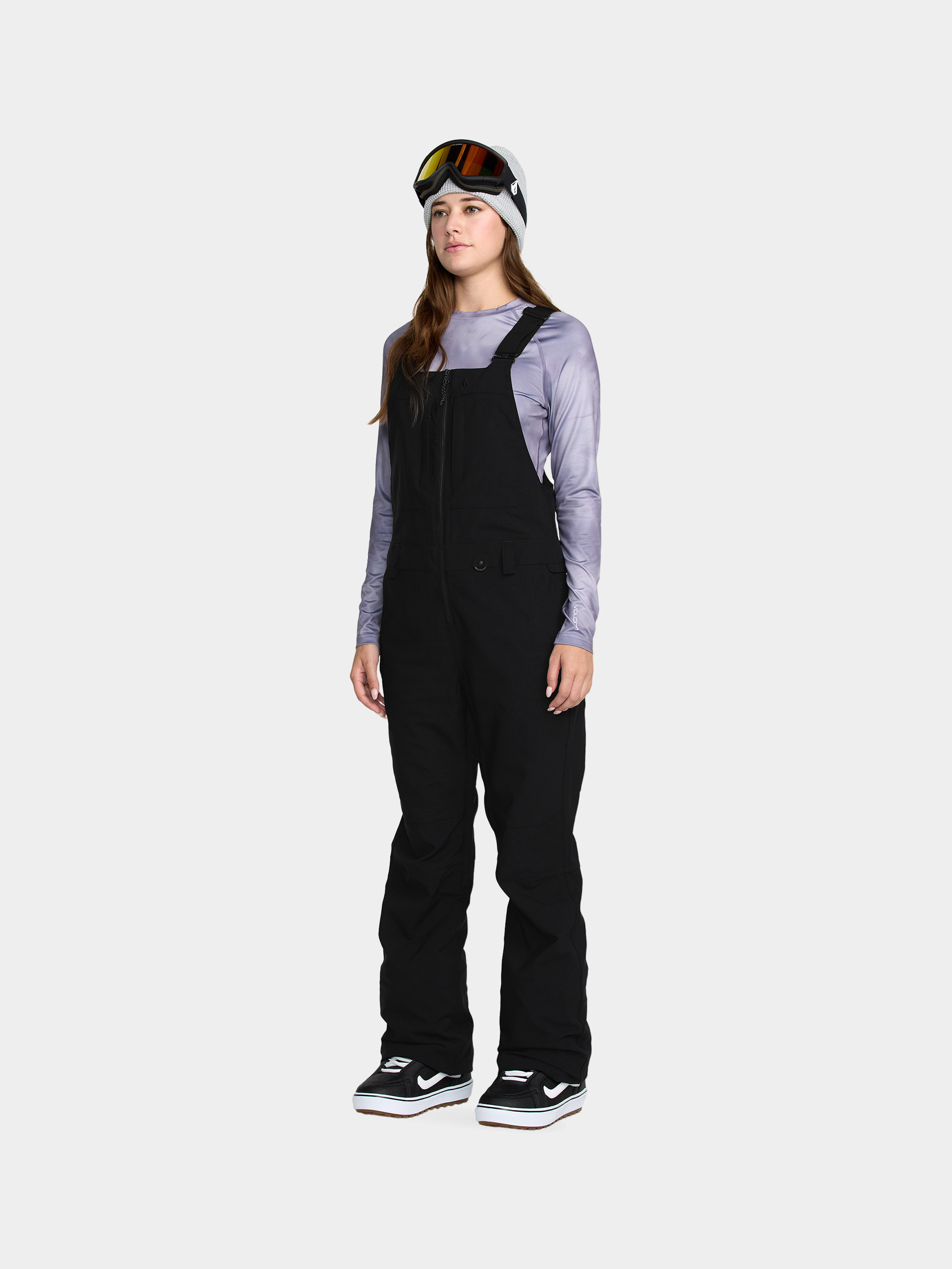 Дамско Сноуборд панталони Volcom Swift Bib Overall (black)