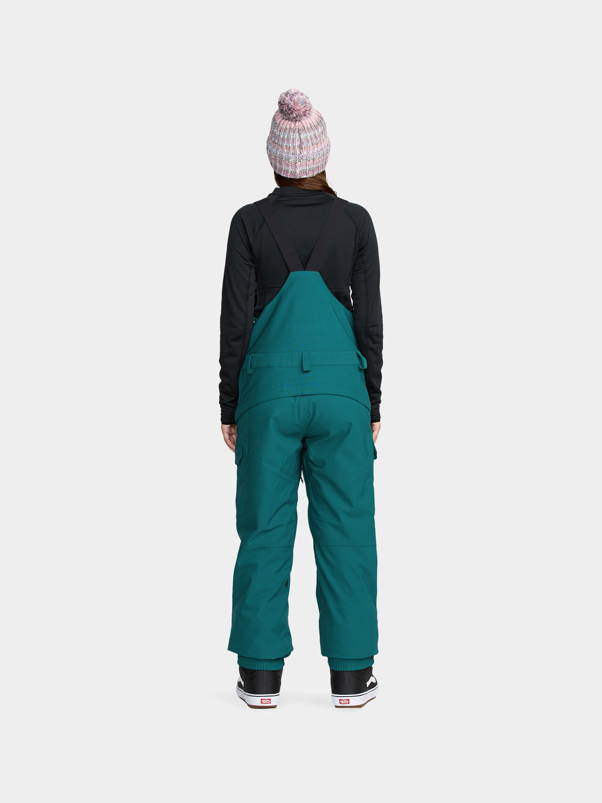 Дамско Сноуборд панталони Volcom Creston 3D Stretch Bib Overall (atlantic deep)