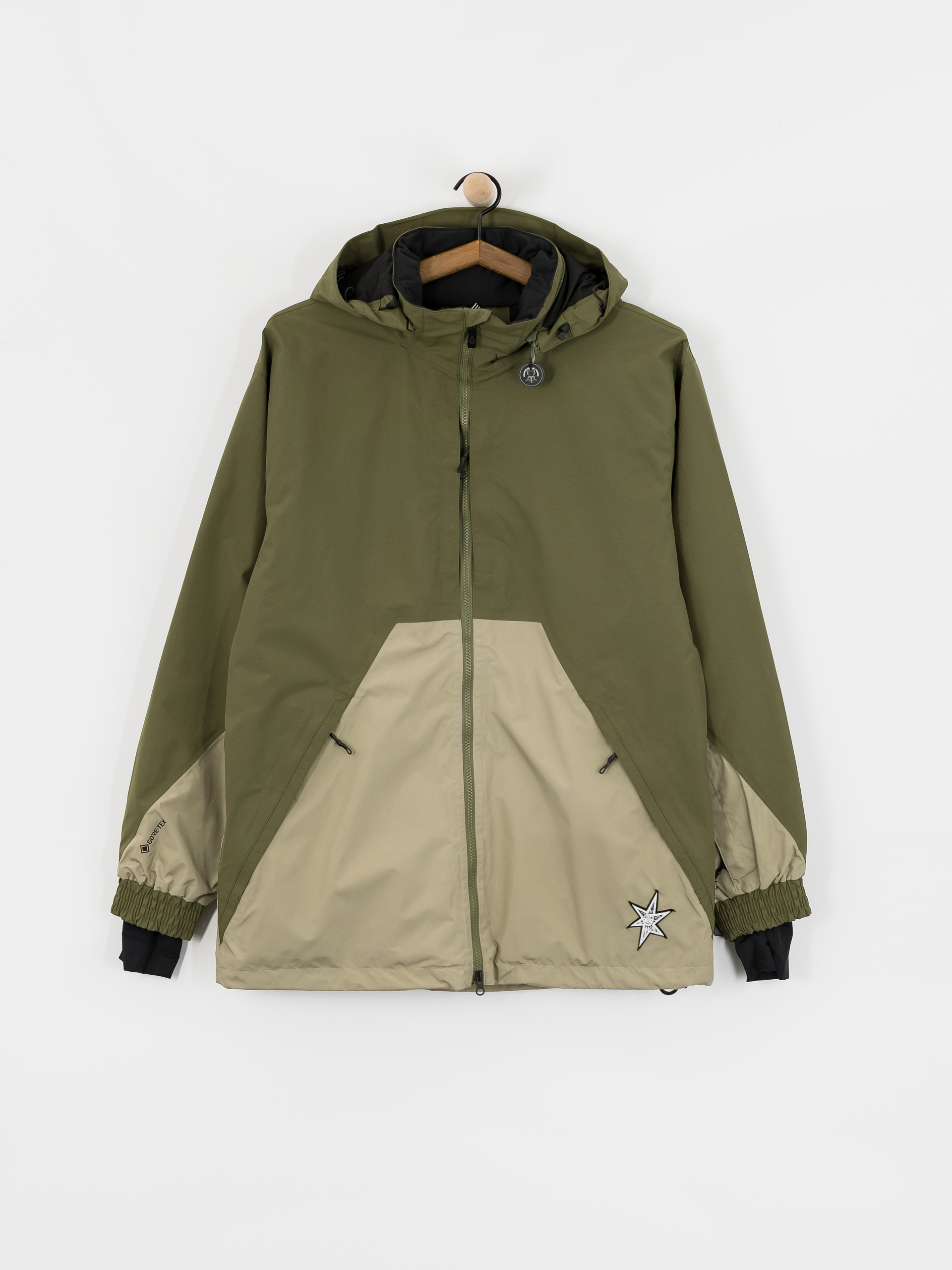 Сноуборд яке Volcom Longo Gore Tex (dark olive)