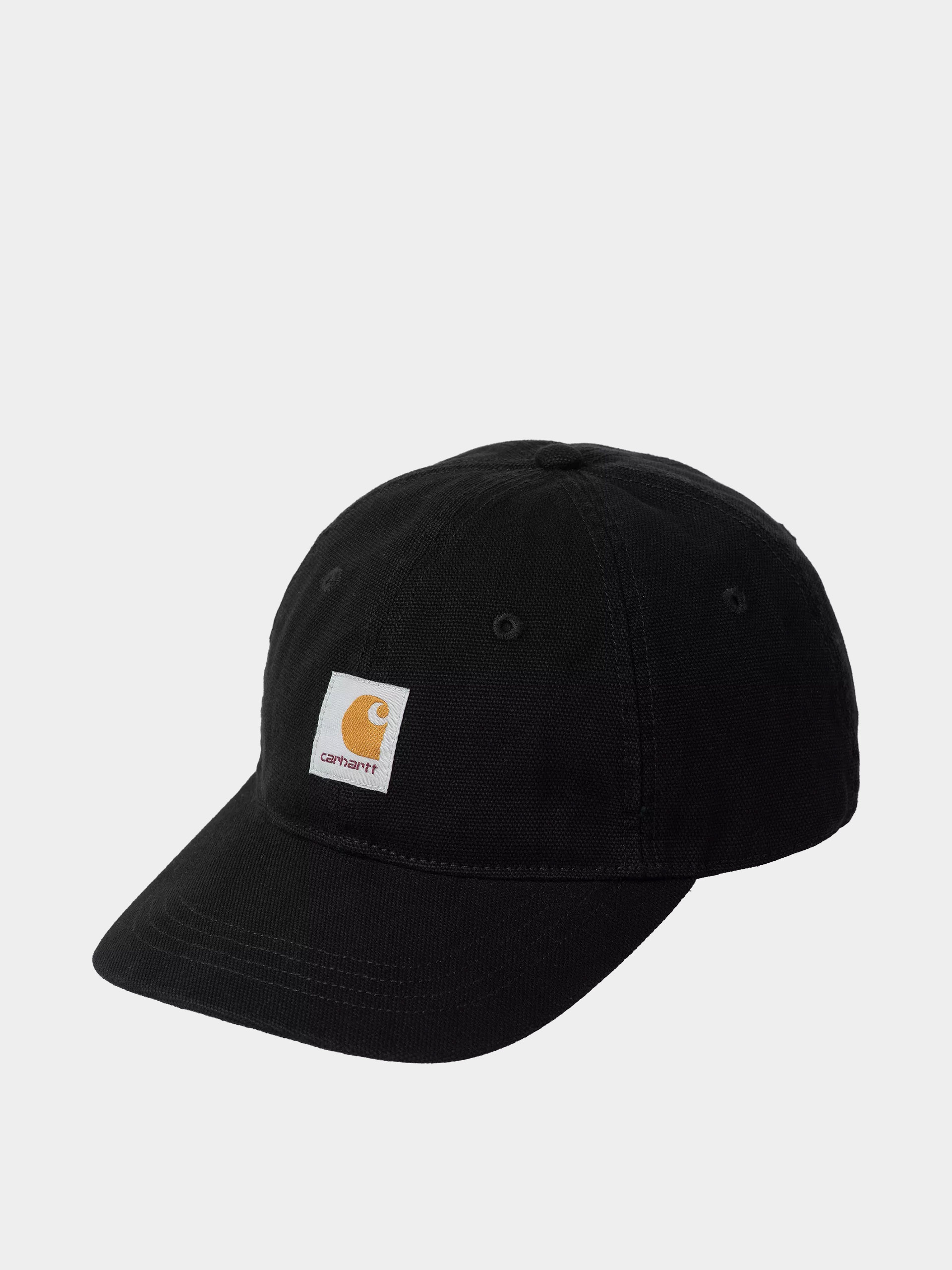 u0428u0430u043fu043au0430 u0441 u043au043eu0437u0438u0440u043au0430 Carhartt WIP Selby Canvas (black/stone washed)