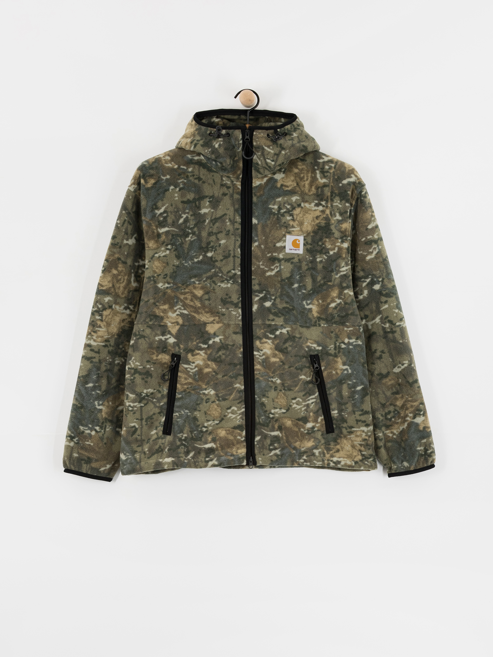 Мъжки Поларени суитшърт Carhartt WIP Blevin (camo combi/green)