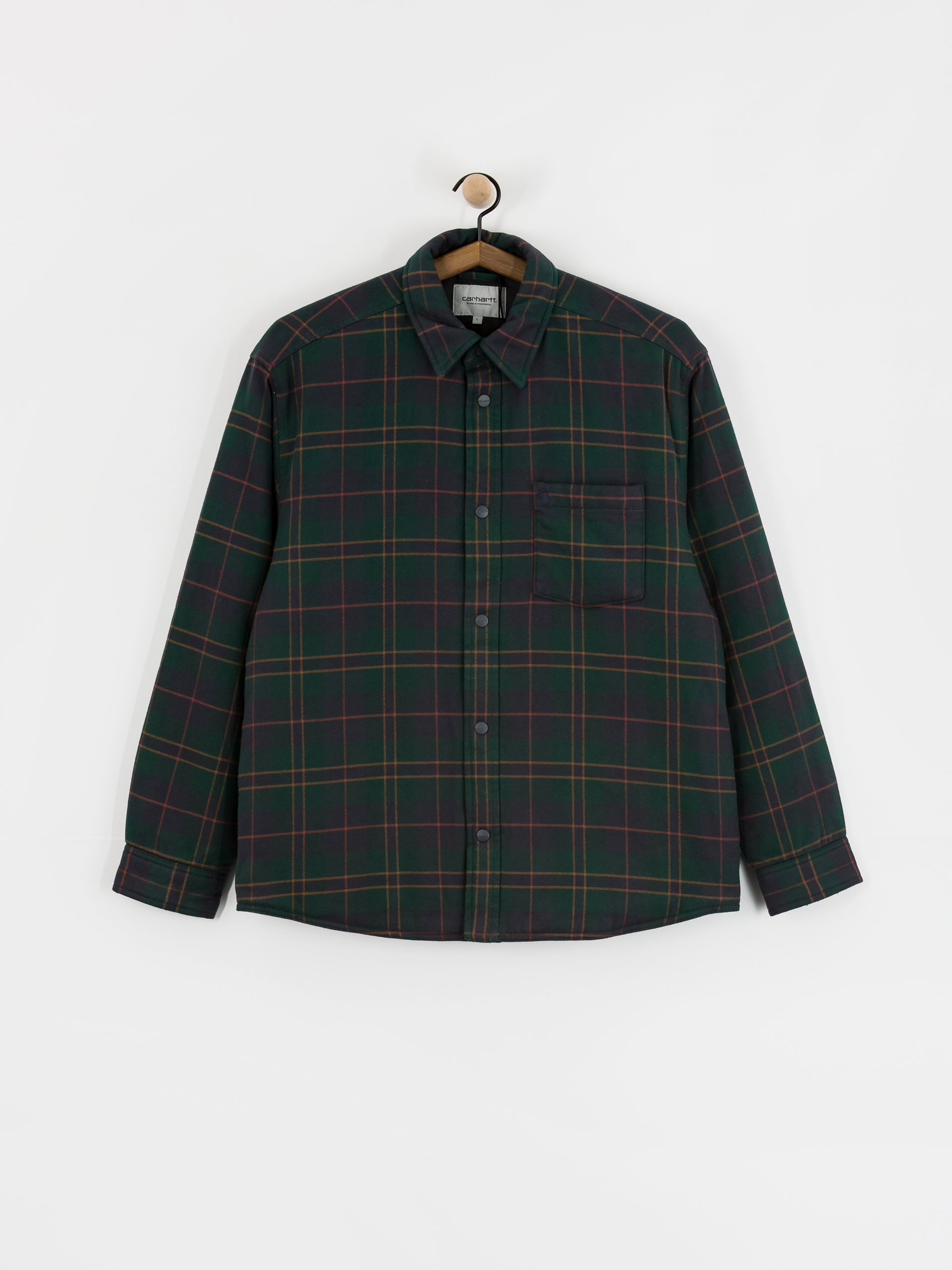 Яке Carhartt WIP Gargan (gargan check/dark fir)