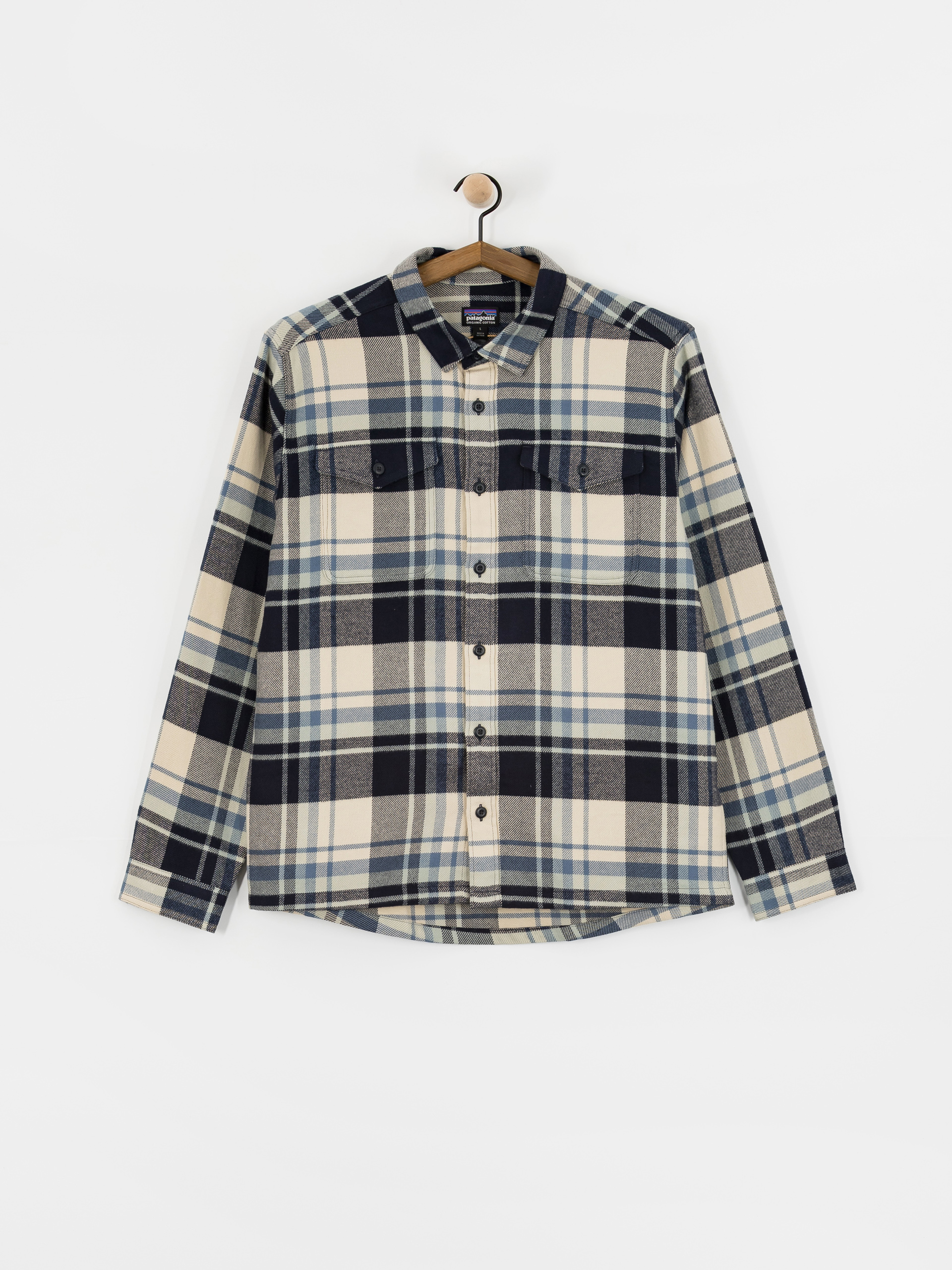 Риза Patagonia Fjord Flannel (hibernate sunken blue)