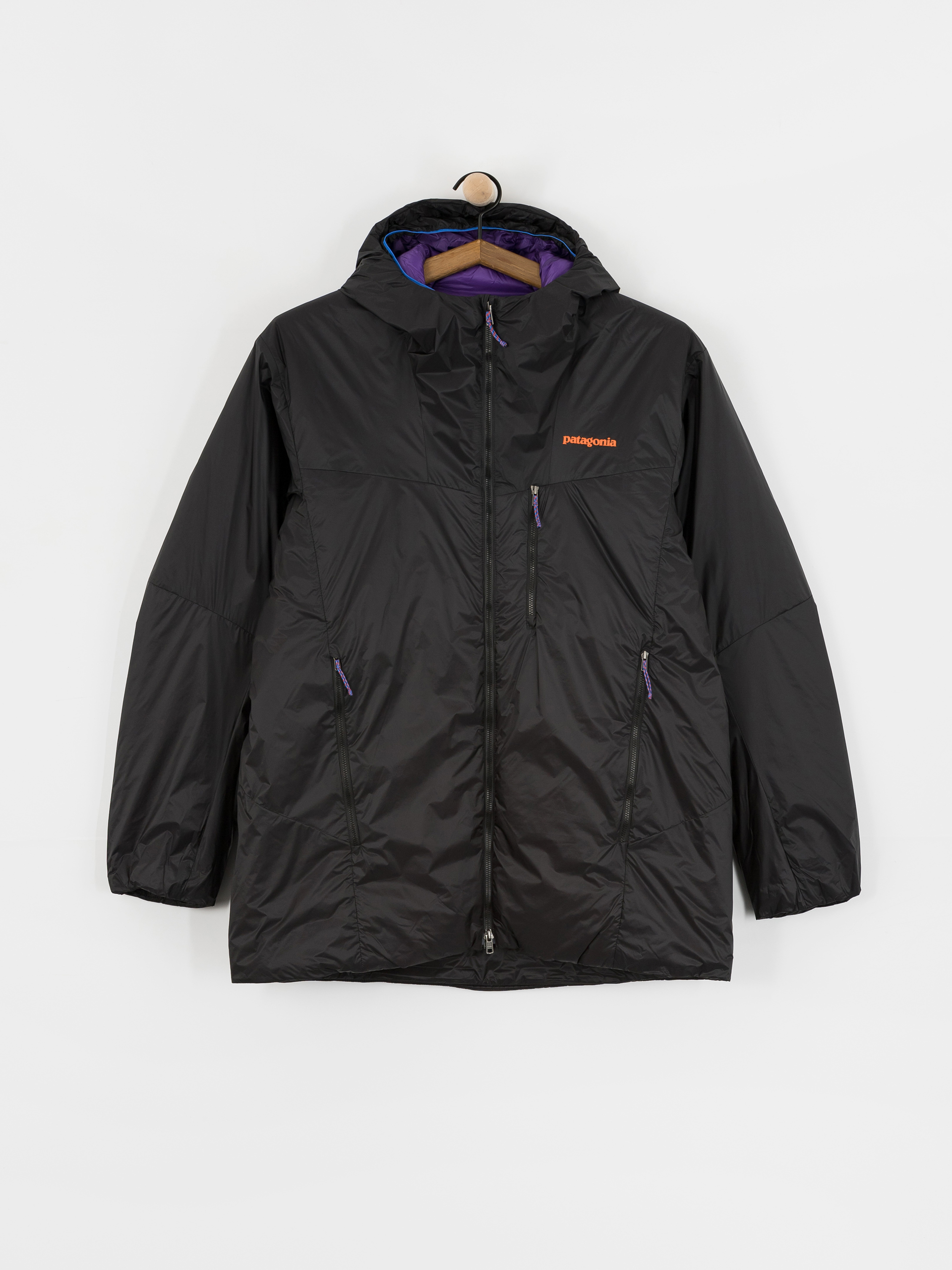 Яке Patagonia DAS Parka (black w/p6 blue)