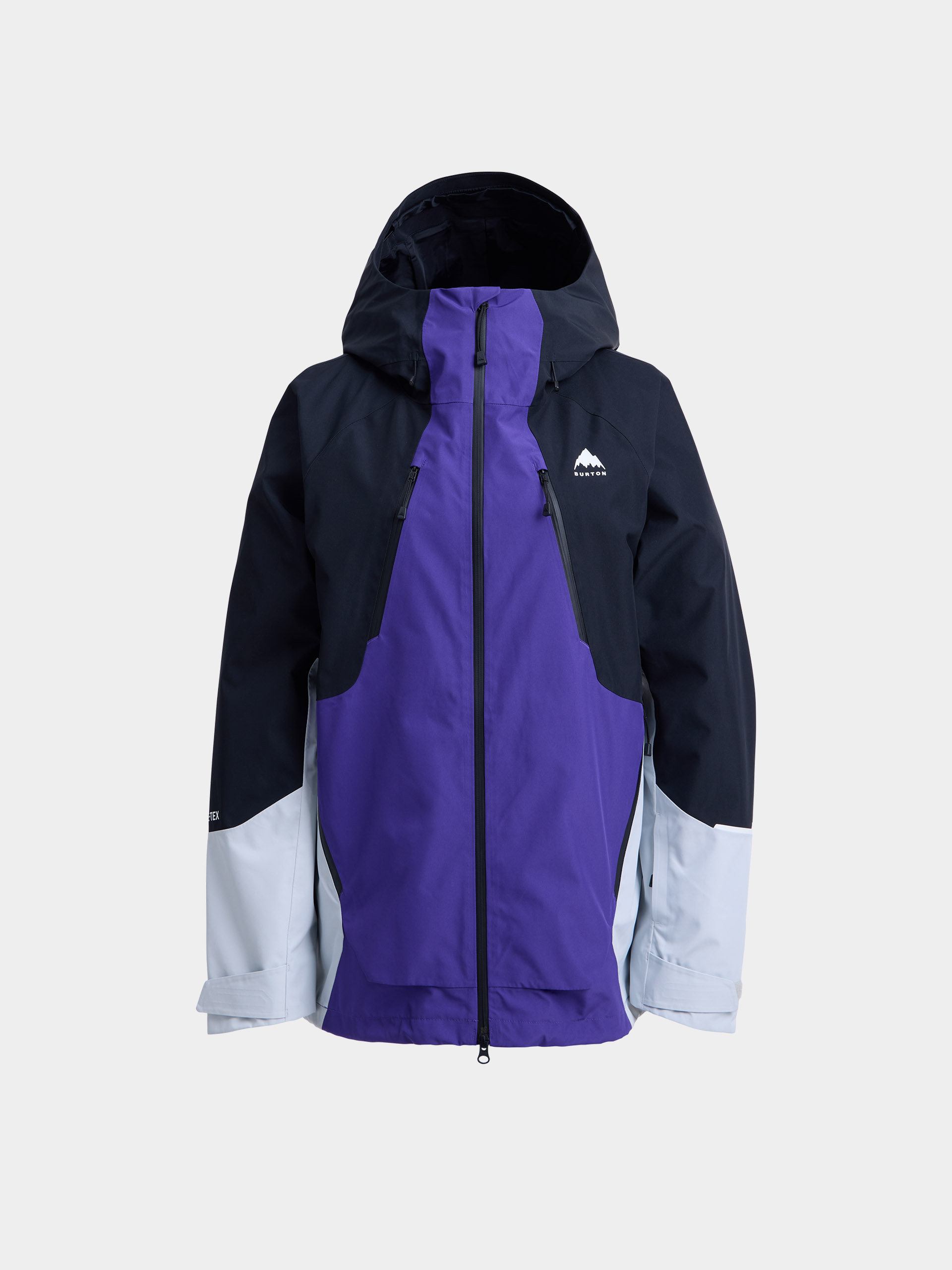 Дамска Сноуборд яке Burton Reserve Gore Tex 2L (prism violet/true black/gray cloud)