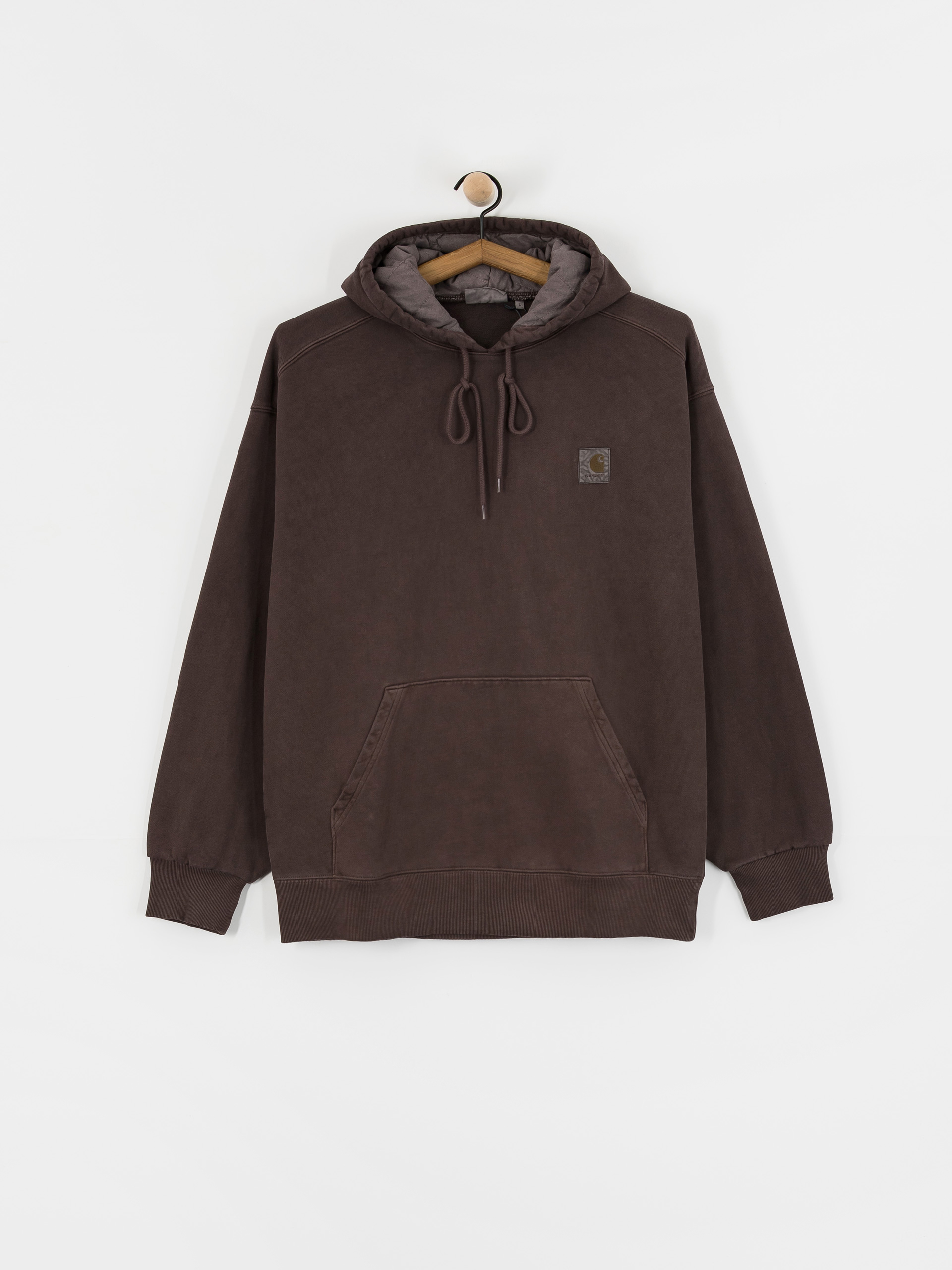 Суитшърт с качулка Carhartt WIP Vista HD (palisander/garment dyed)