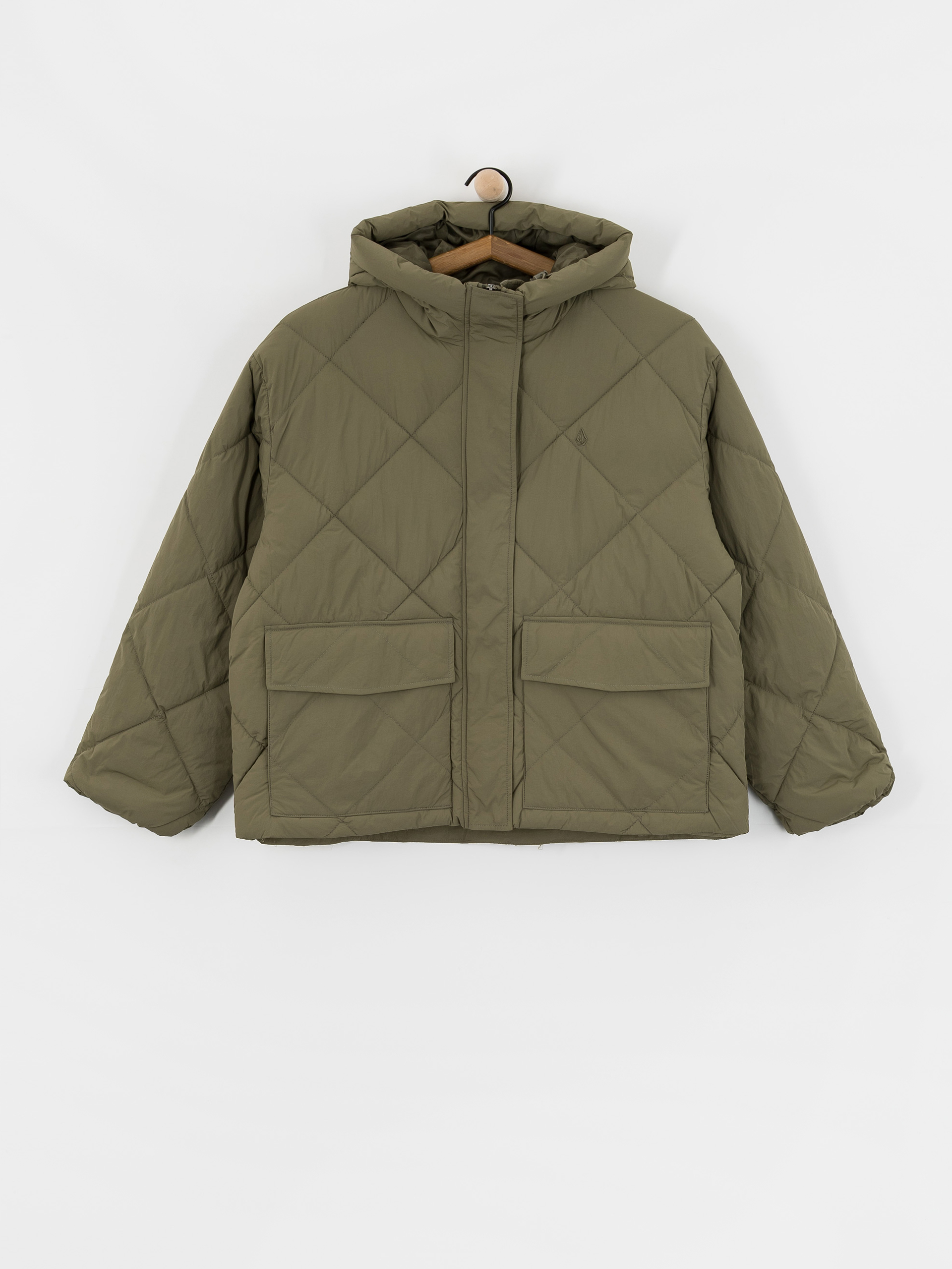 Яке Volcom Out Of Boxy Puff Wmn (wintermoss)