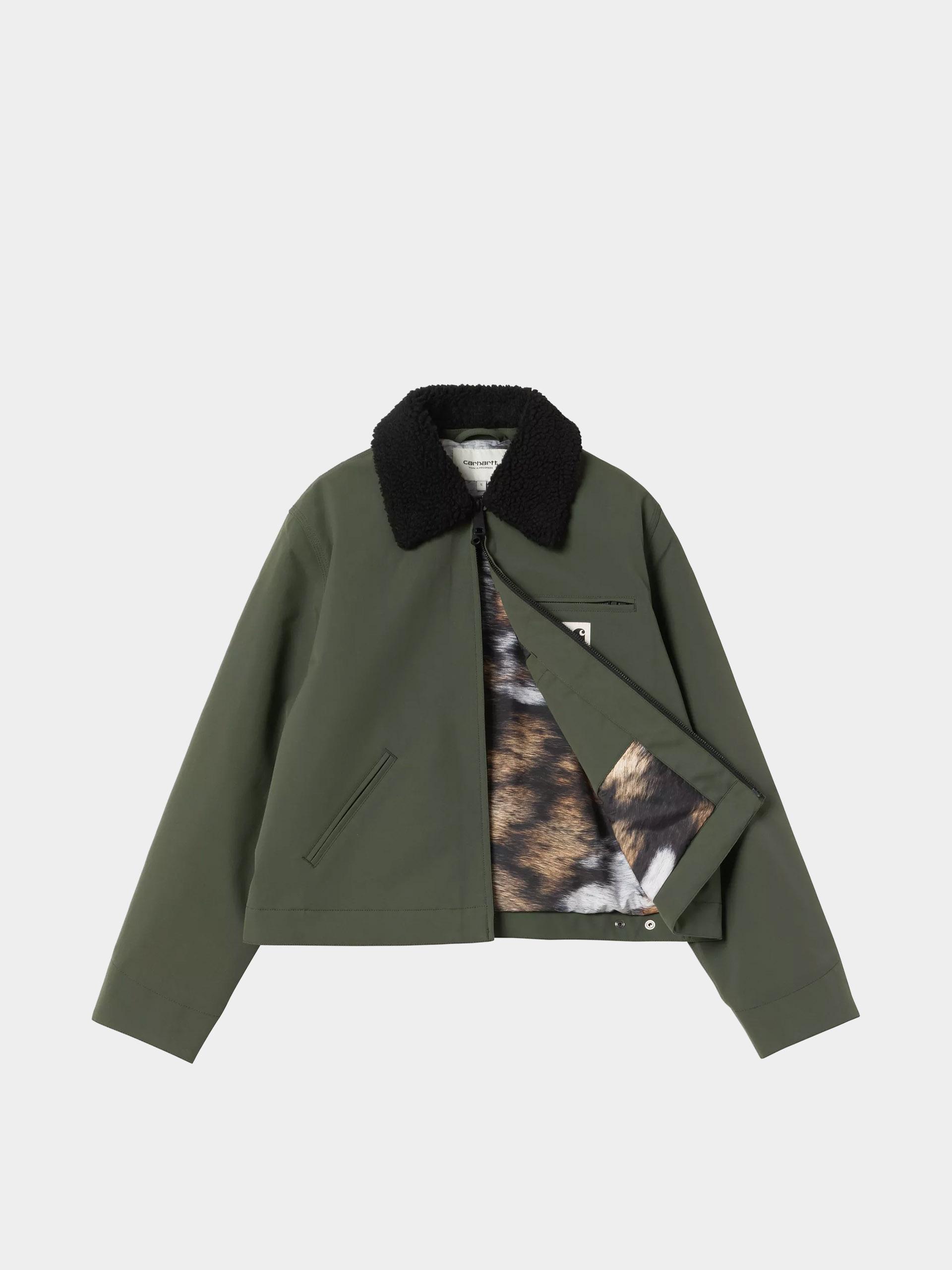 Яке Carhartt WIP Newkirk Wmn (opuntia/wild dog print)