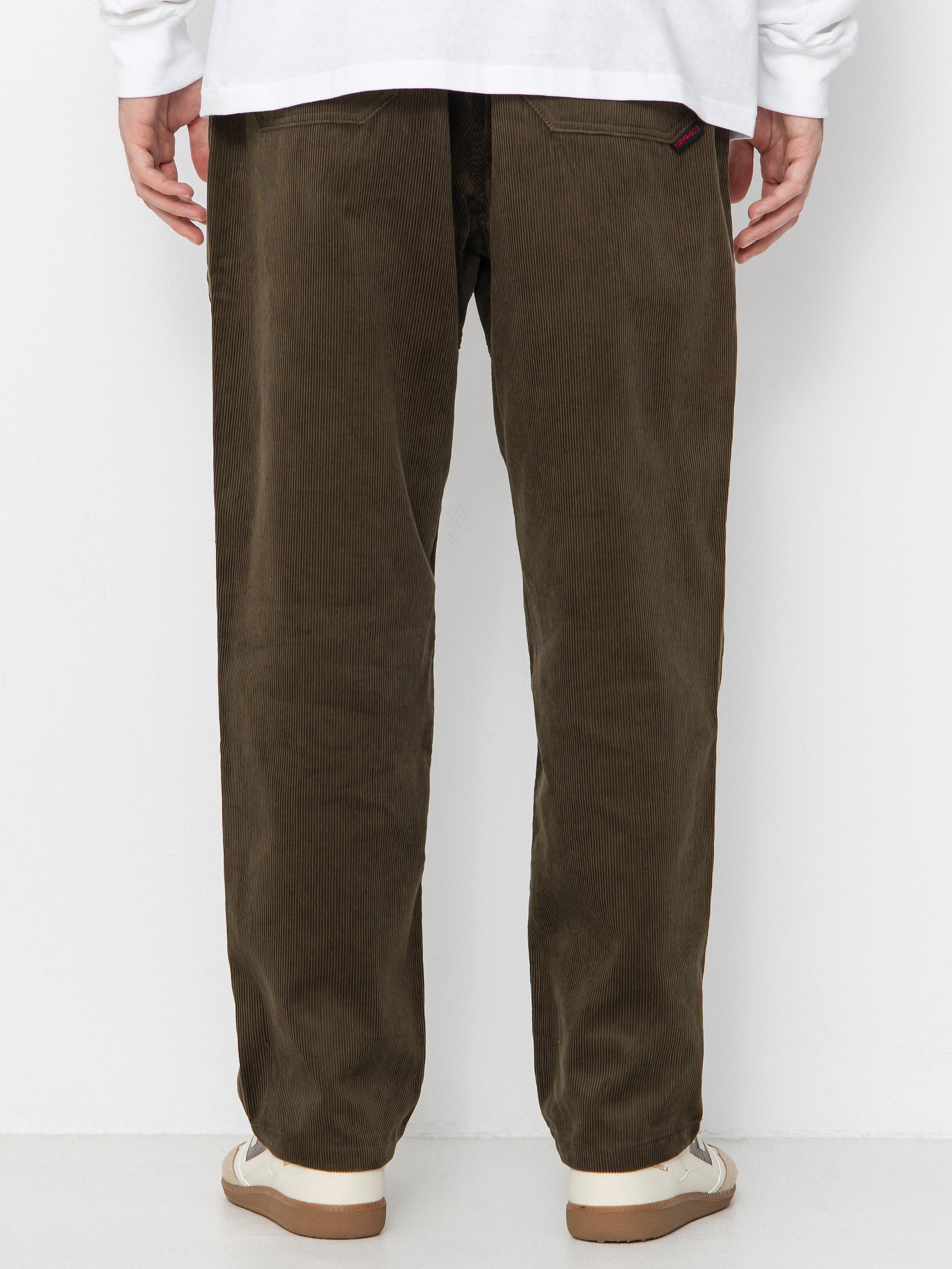 Панталони Gramicci Corduroy Loose Tapered Ridge (olive)