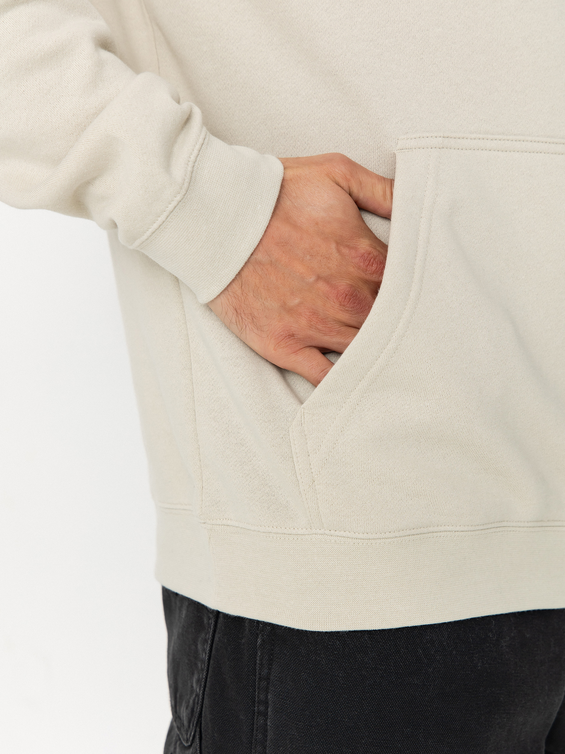 Суитшърт с качулка Hurley Makaw HD (bone)