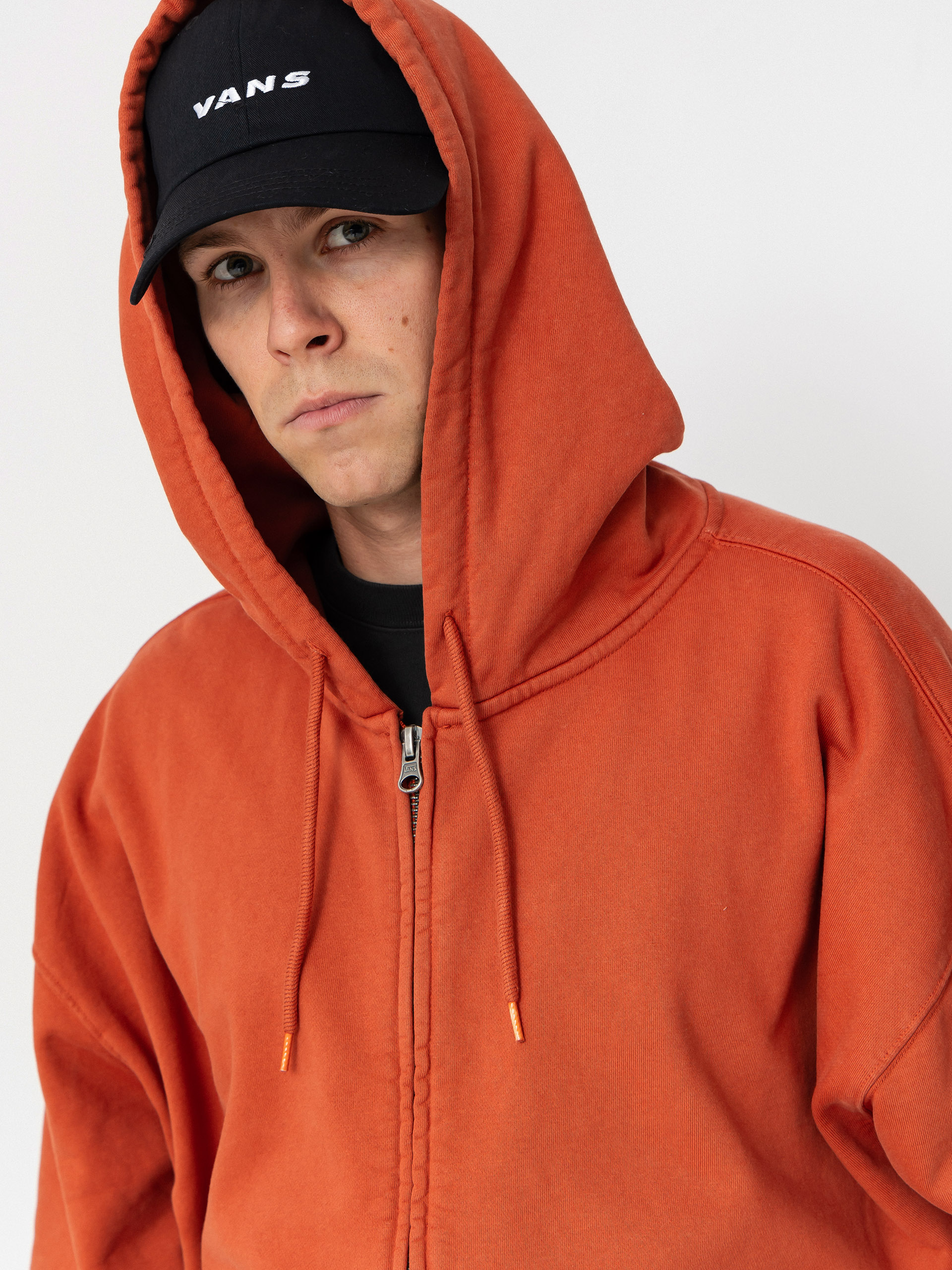 Суитшърт с качулка Vans Lx ZHD (burnt orange)
