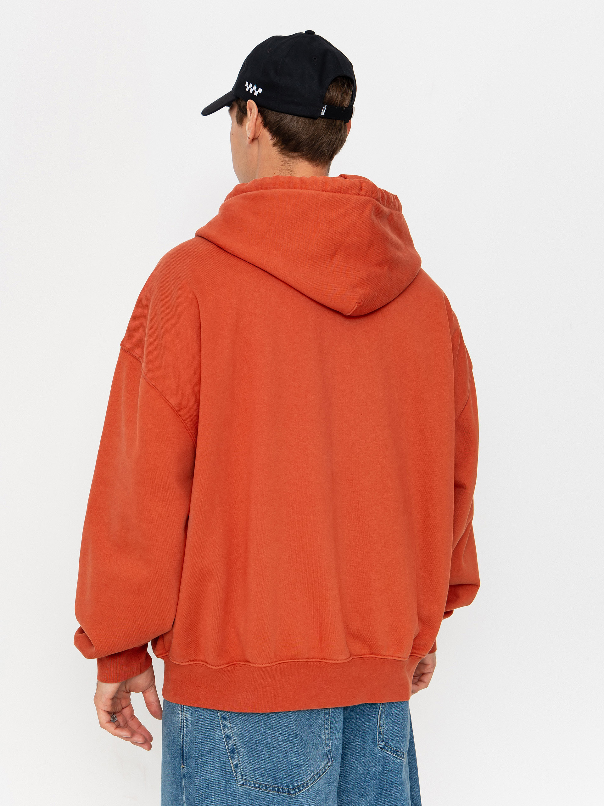 Суитшърт с качулка Vans Lx ZHD (burnt orange)
