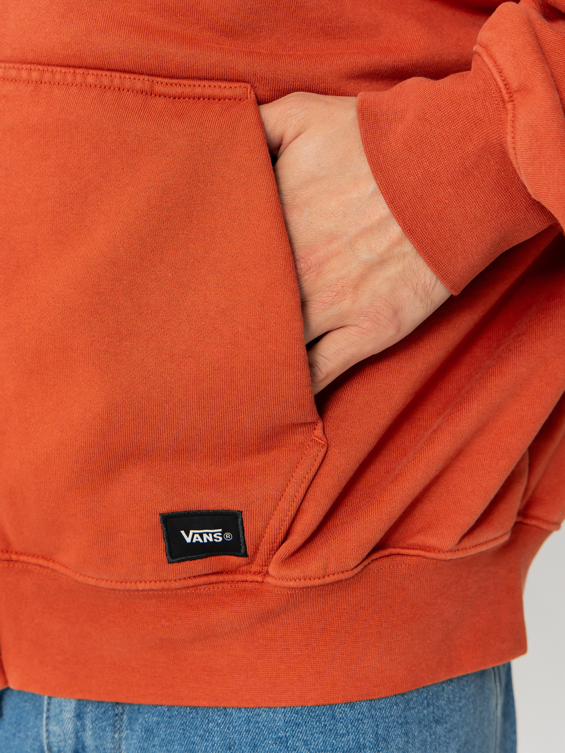Суитшърт с качулка Vans Lx ZHD (burnt orange)