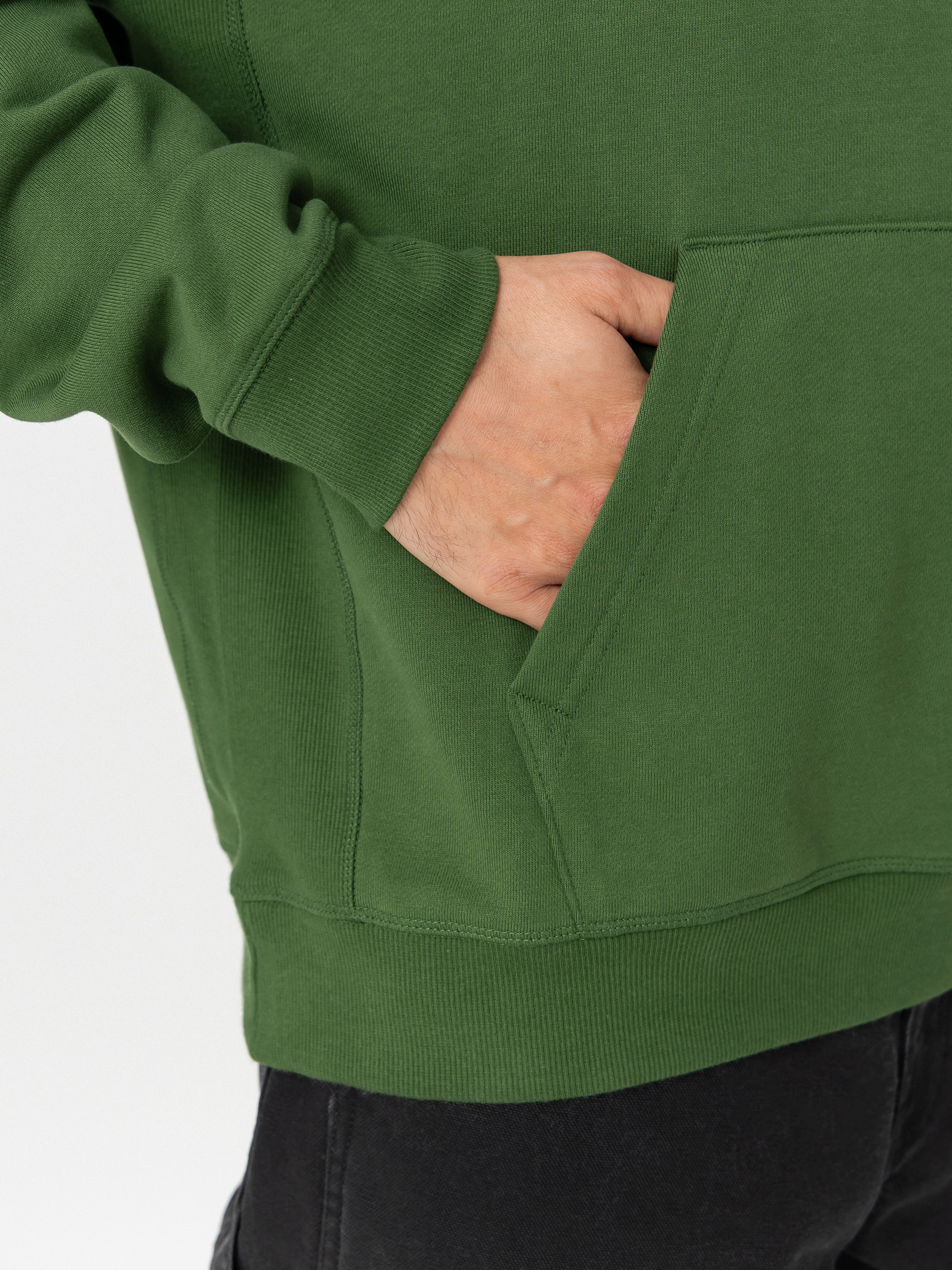 Суитшърт с качулка New Balance Athletics Runners Arent Normal HD (green)