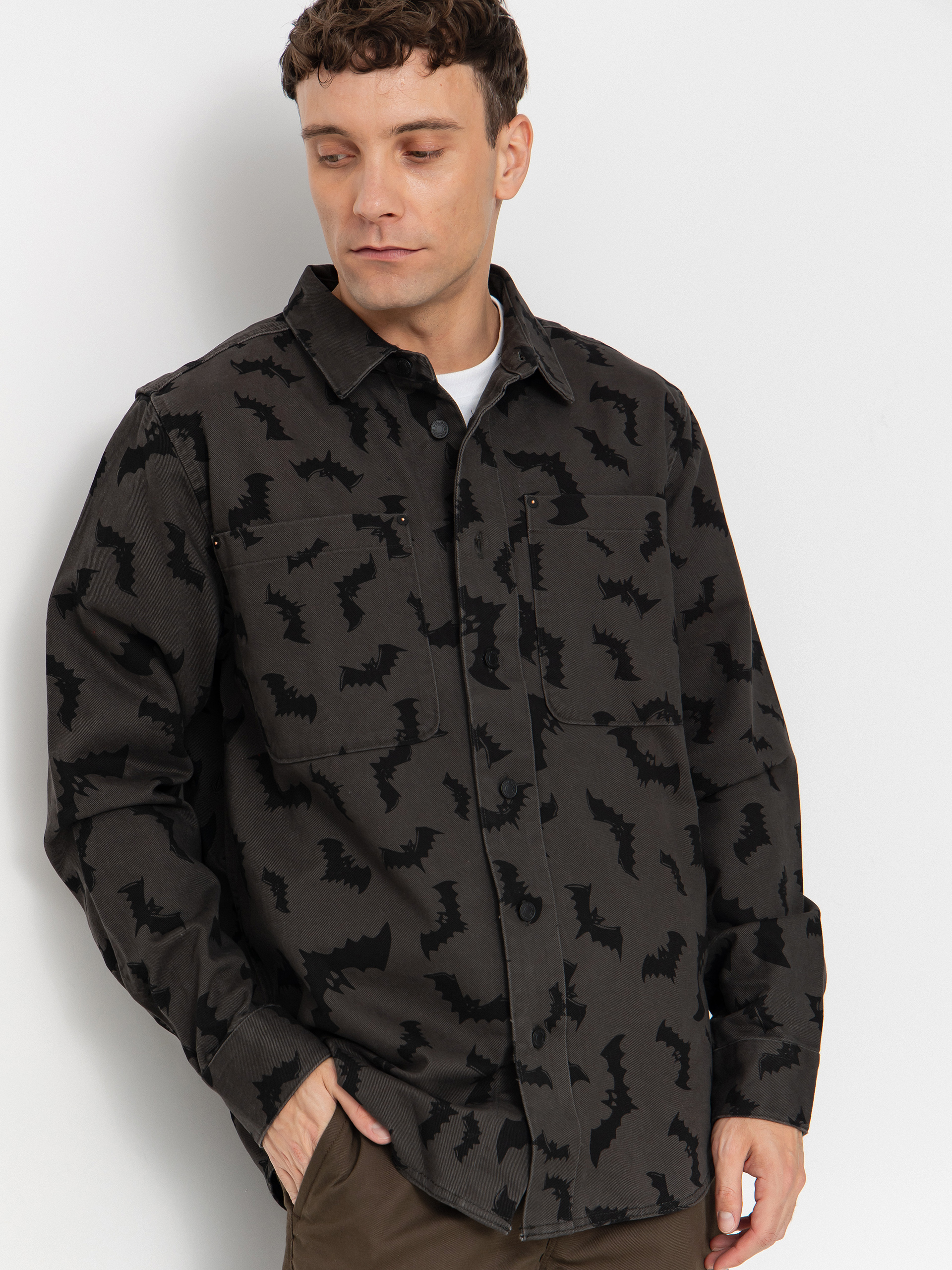 Риза Volcom Fa Jj Villard (rinsed black)