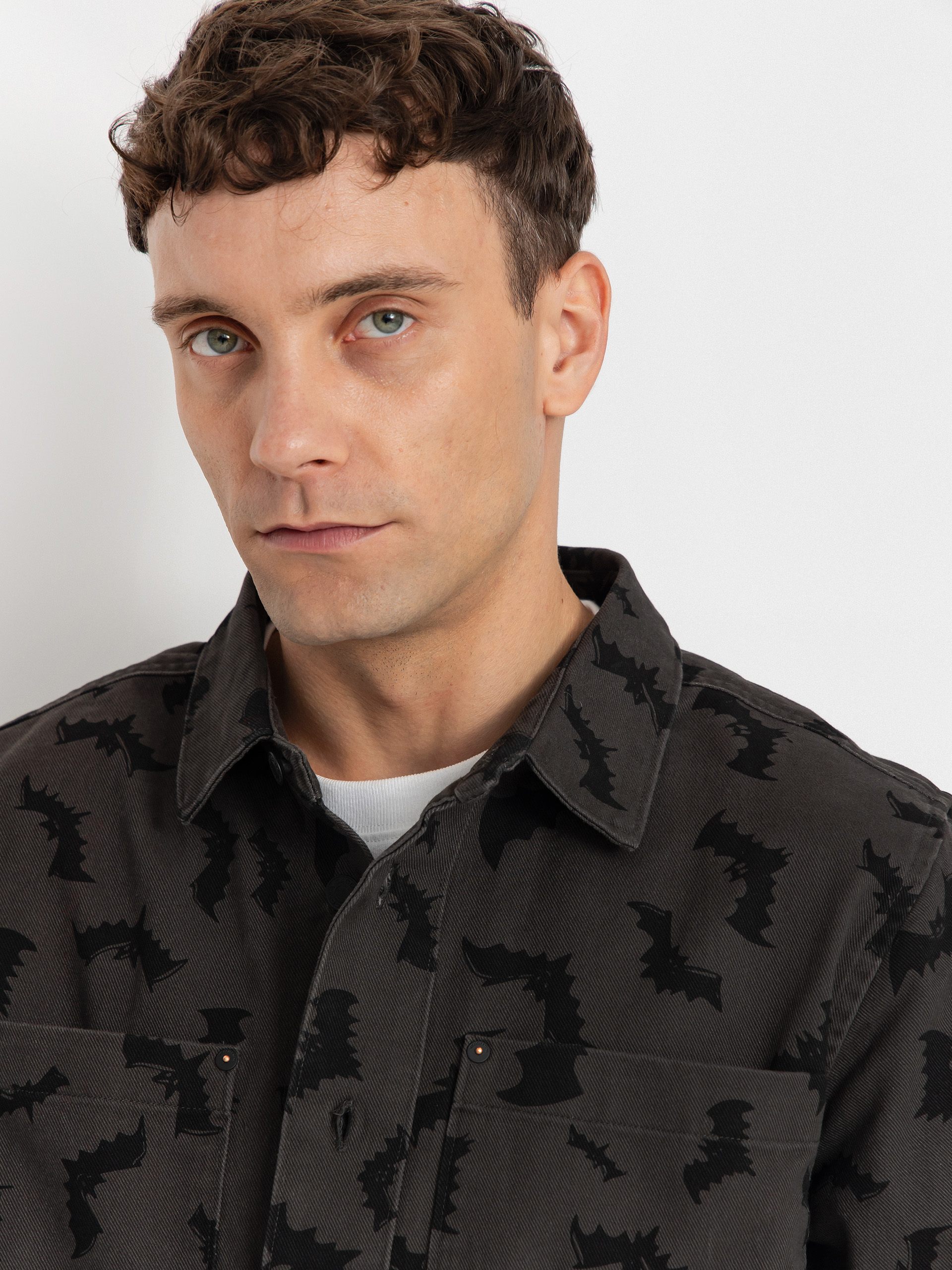 Риза Volcom Fa Jj Villard (rinsed black)