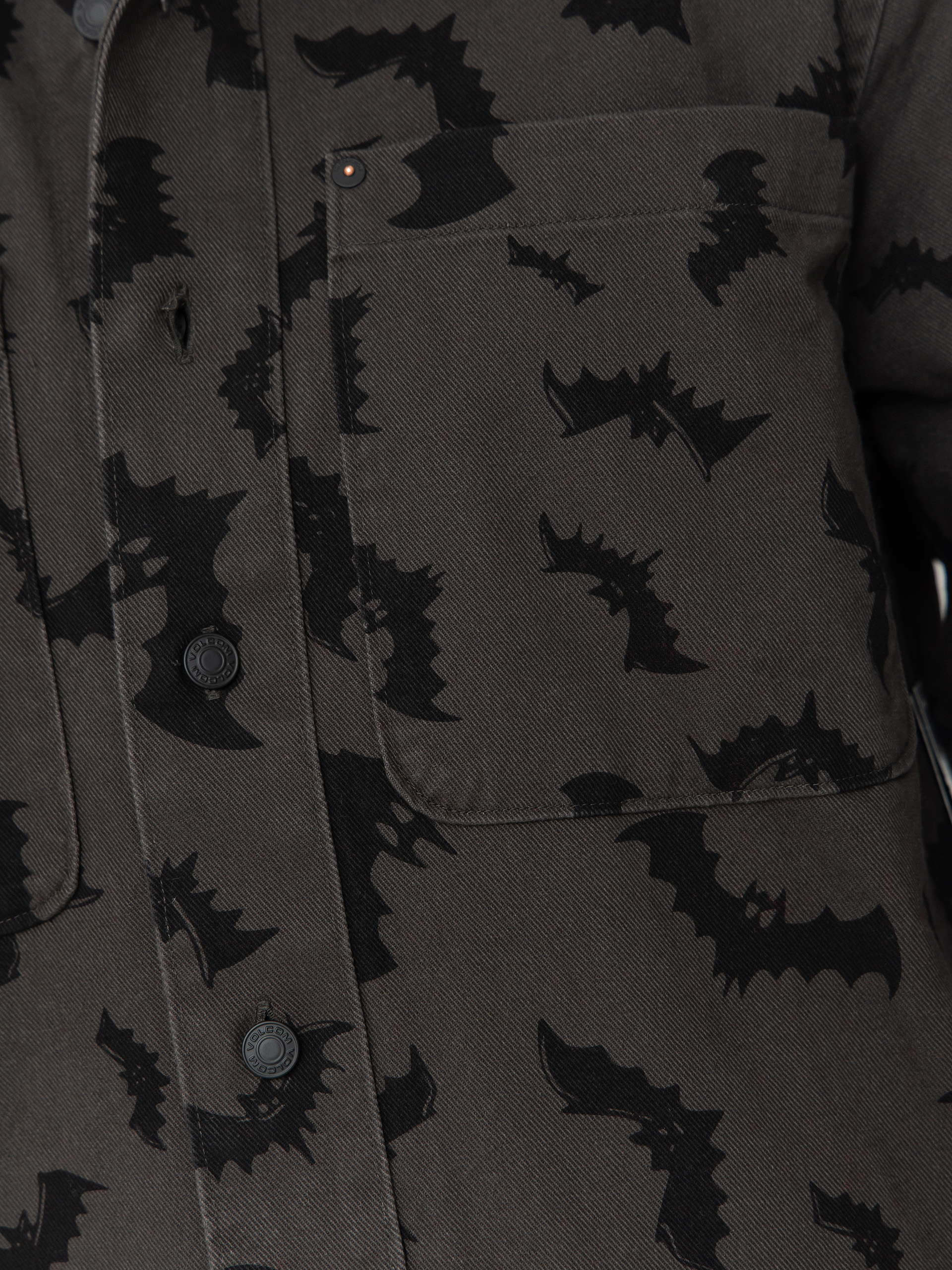 Риза Volcom Fa Jj Villard (rinsed black)