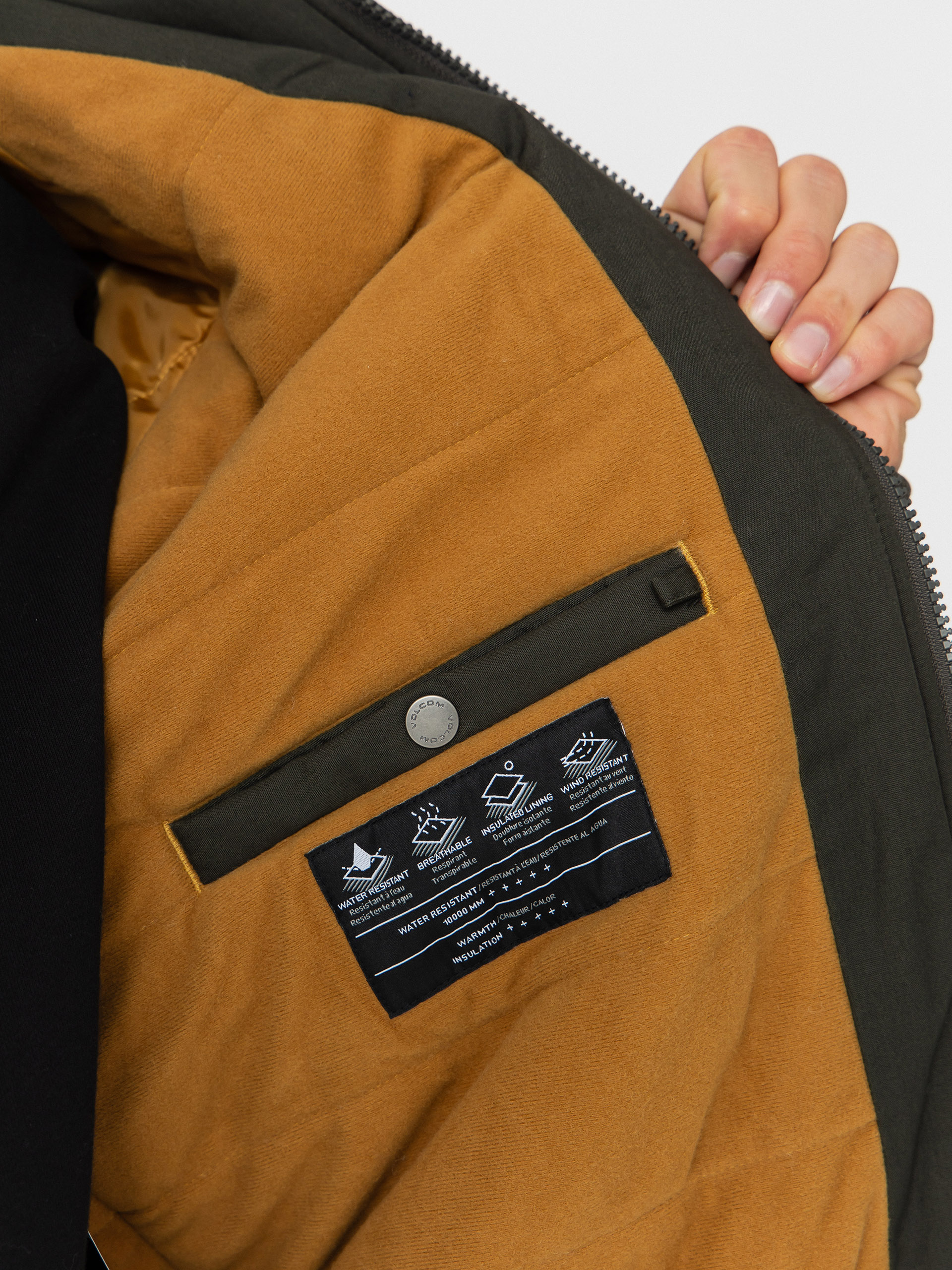 Яке Volcom Hernan 10K (rinsed black)