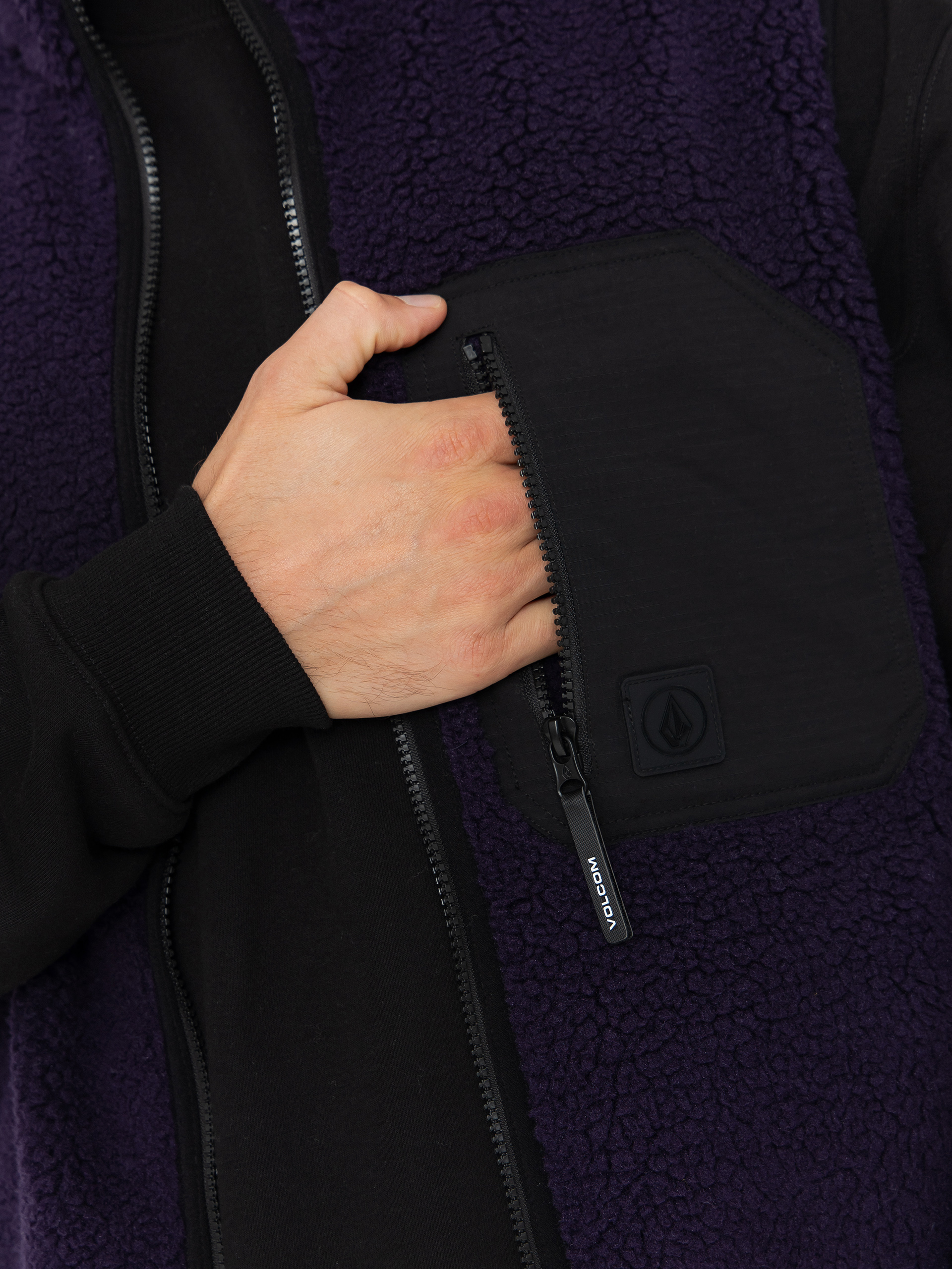 Елек Volcom Muzzer Fuzzar (dark purple)