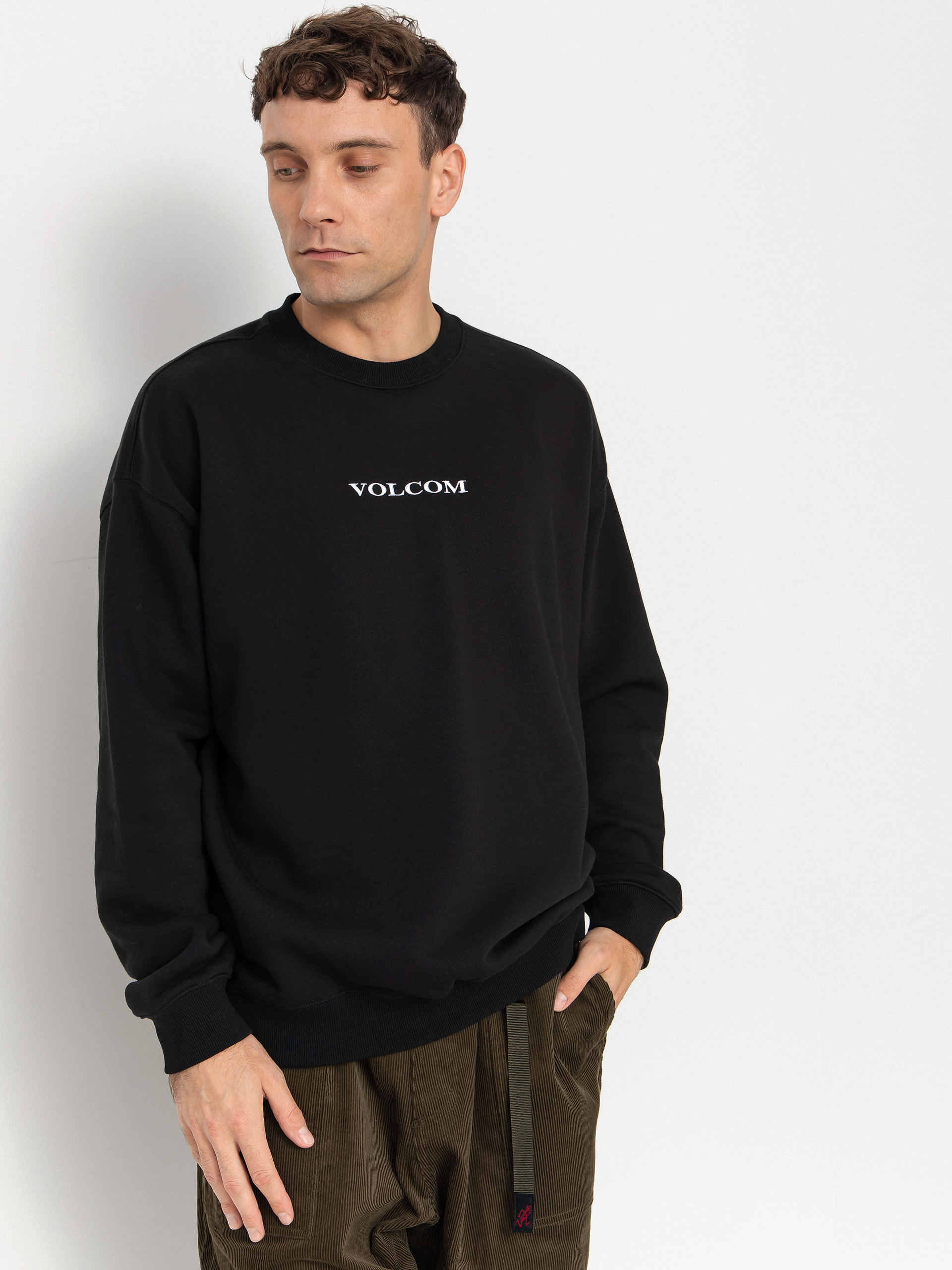 Суитшърт Volcom Volcom Stone Crew Fleece (black)