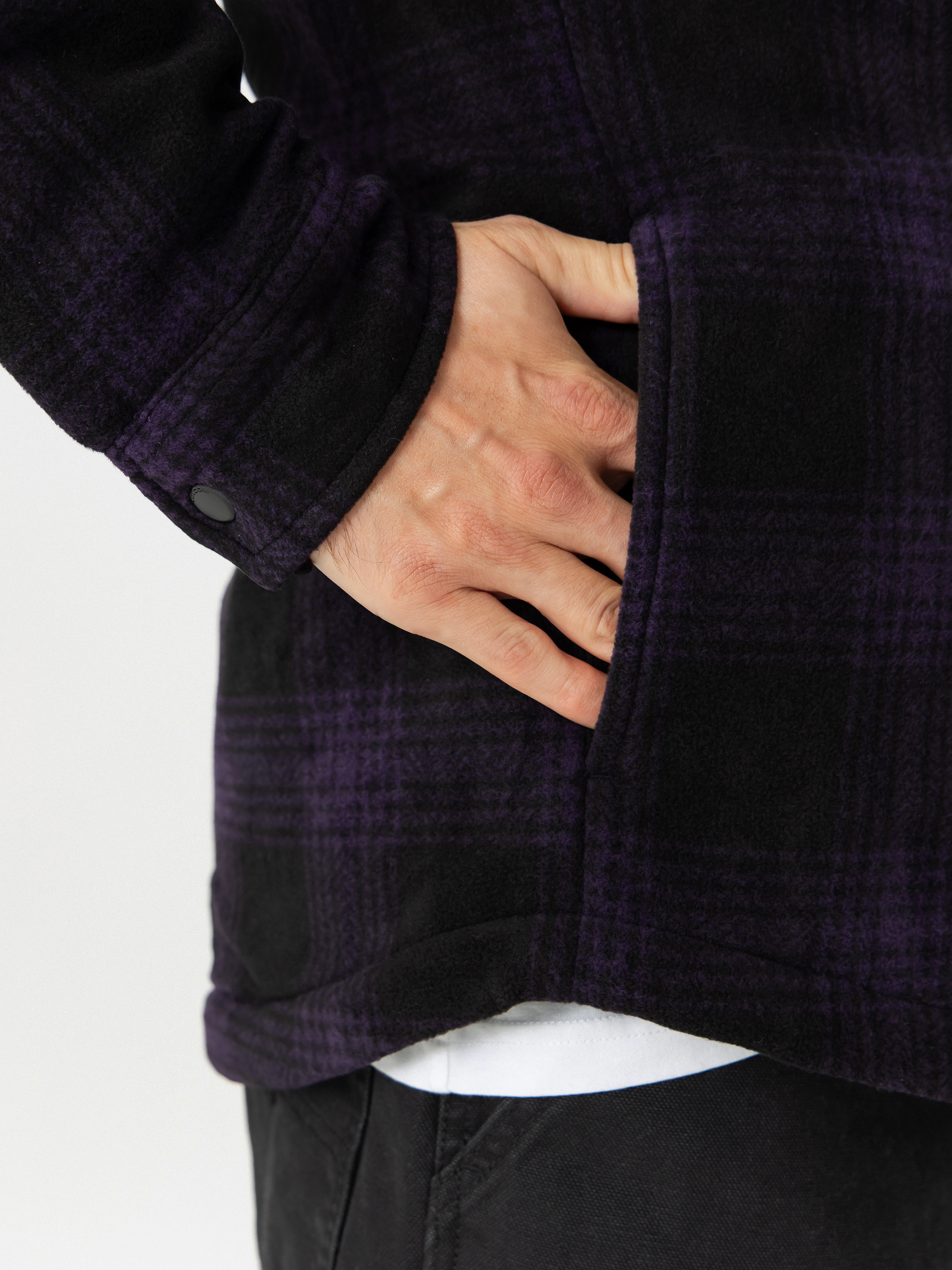 Риза Volcom Bowered Fleece (dark purple)