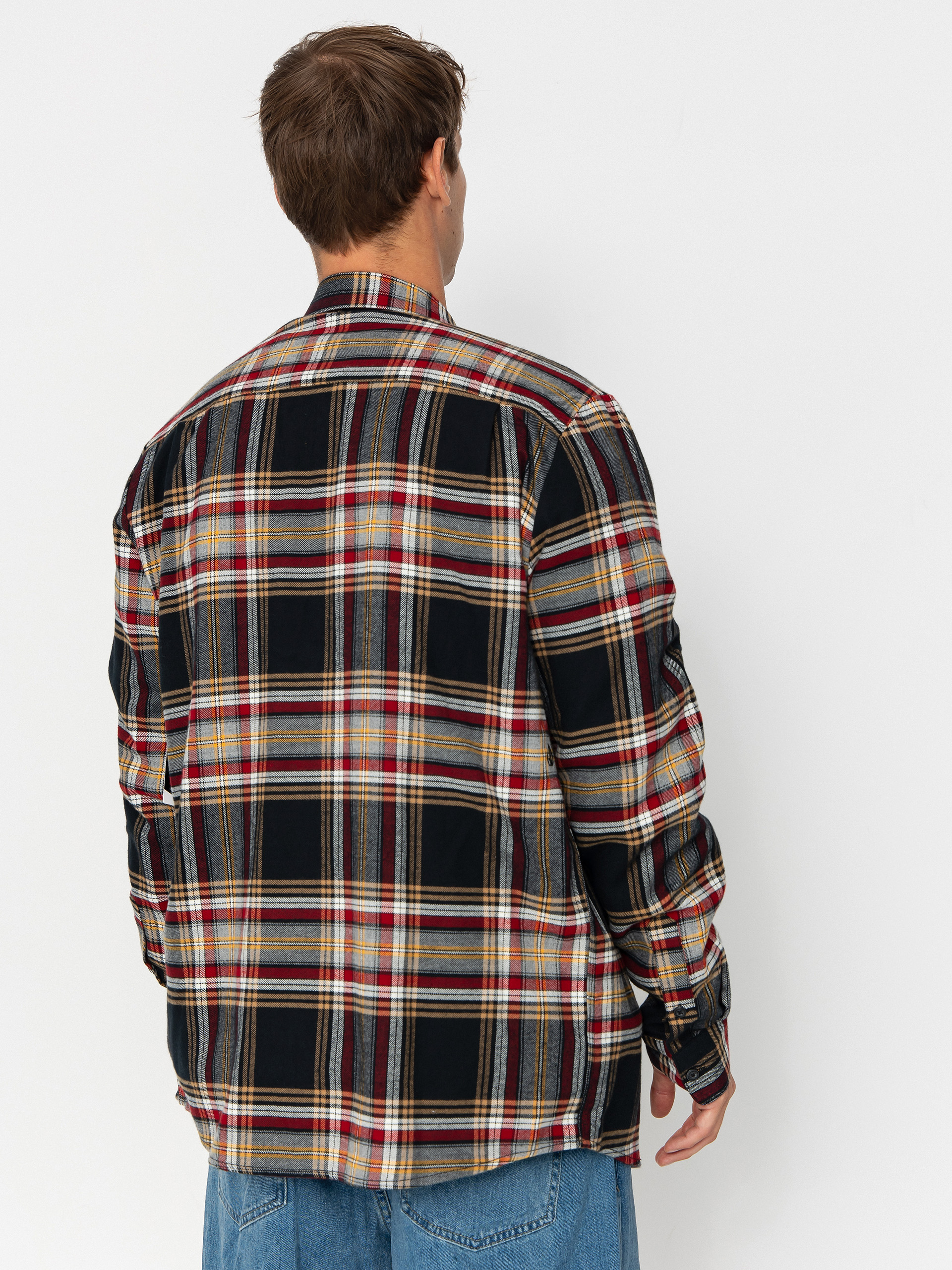 Риза Volcom Netastone Flannel (antique black)