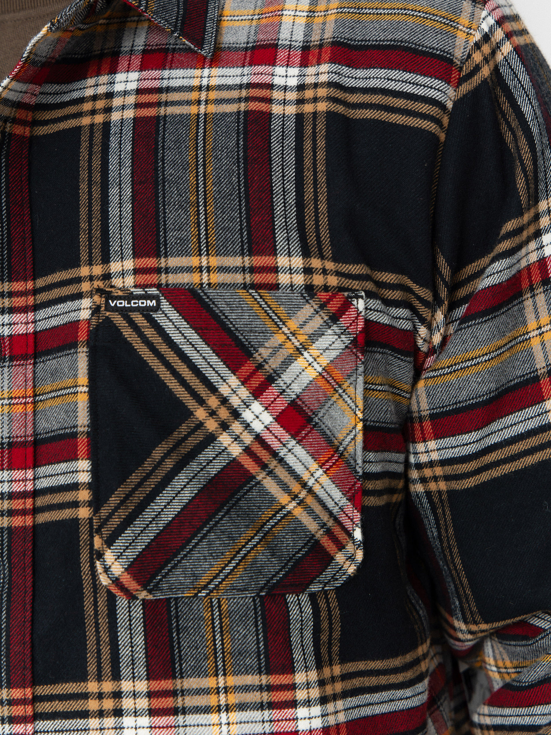 Риза Volcom Netastone Flannel (antique black)