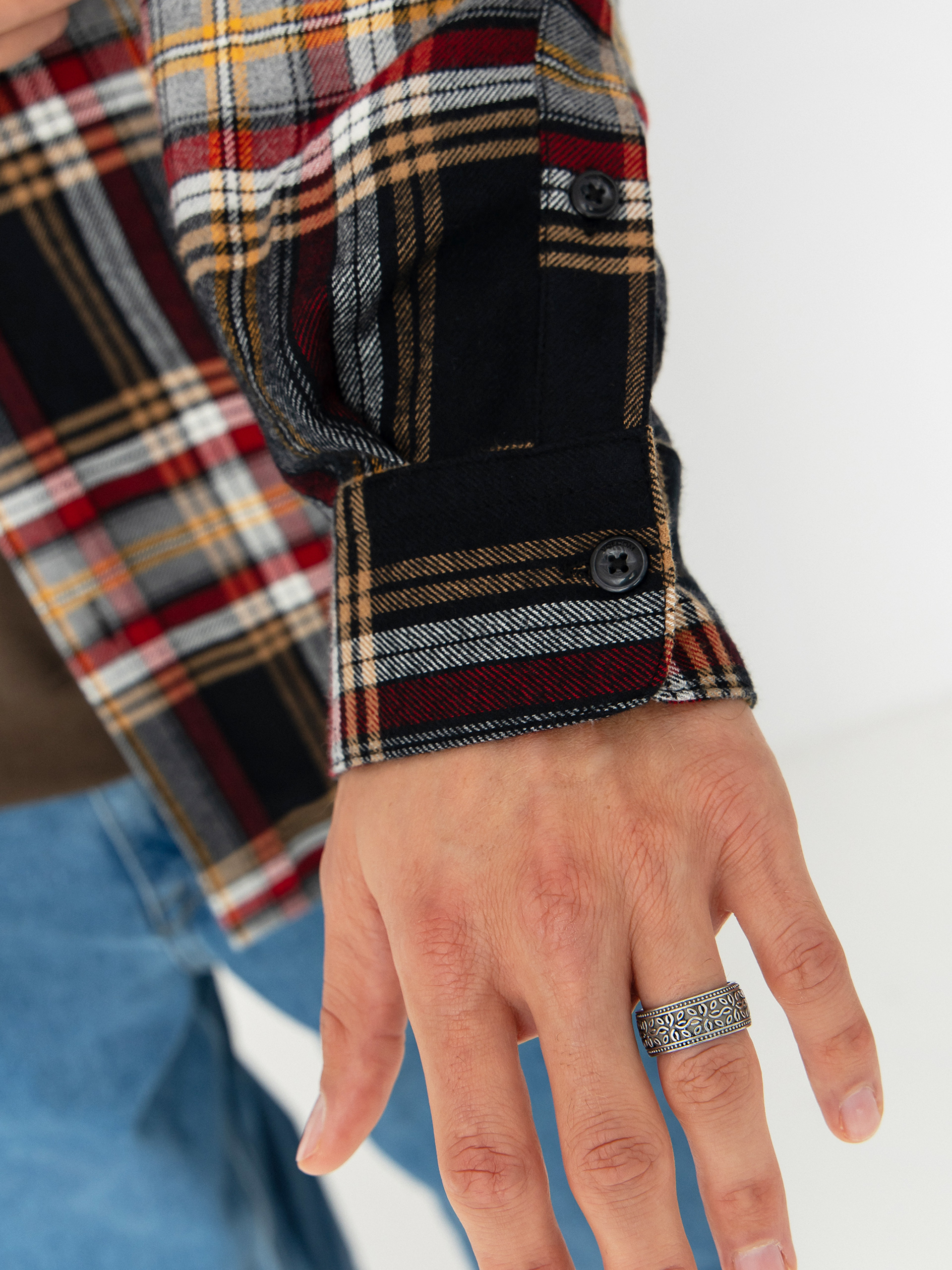 Риза Volcom Netastone Flannel (antique black)