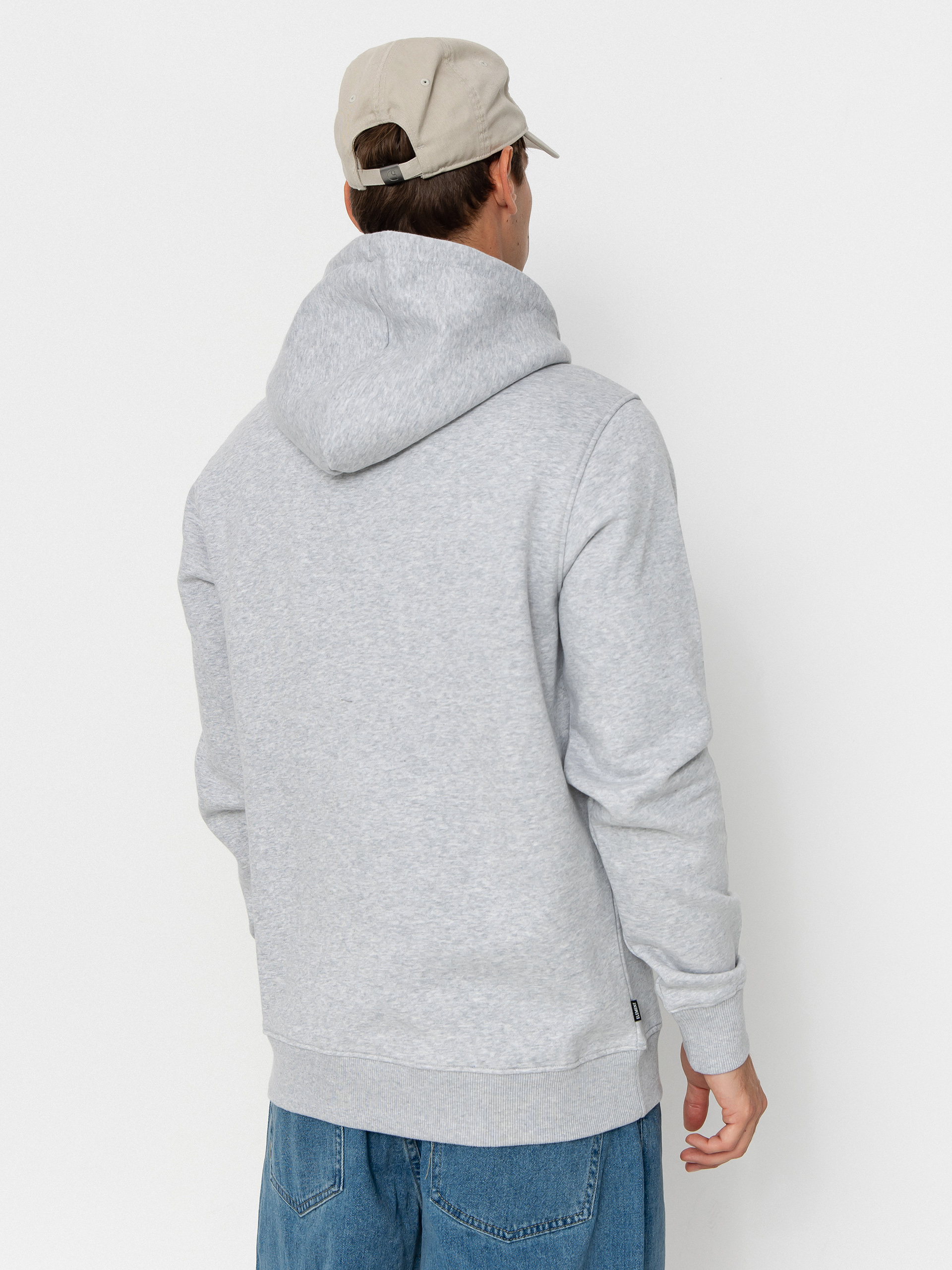 Суитшърт с качулка Element Icon Embroidery HD (mid grey heather)
