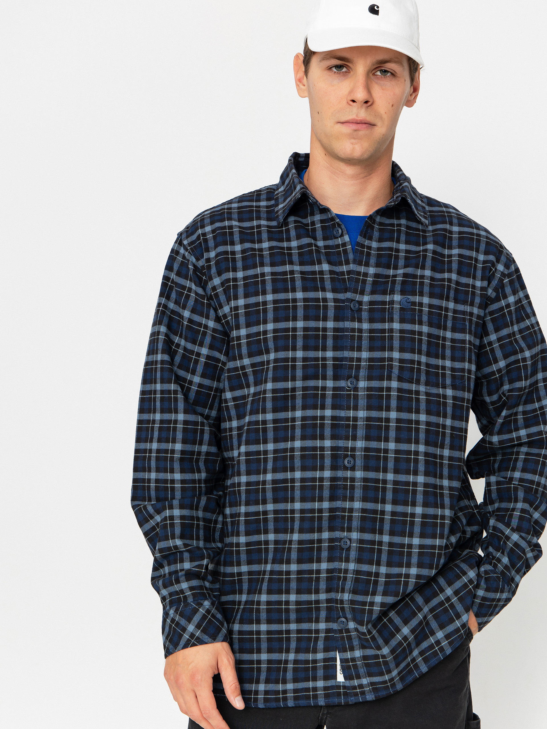Риза Carhartt WIP Widmark (widmark check/jupiter)