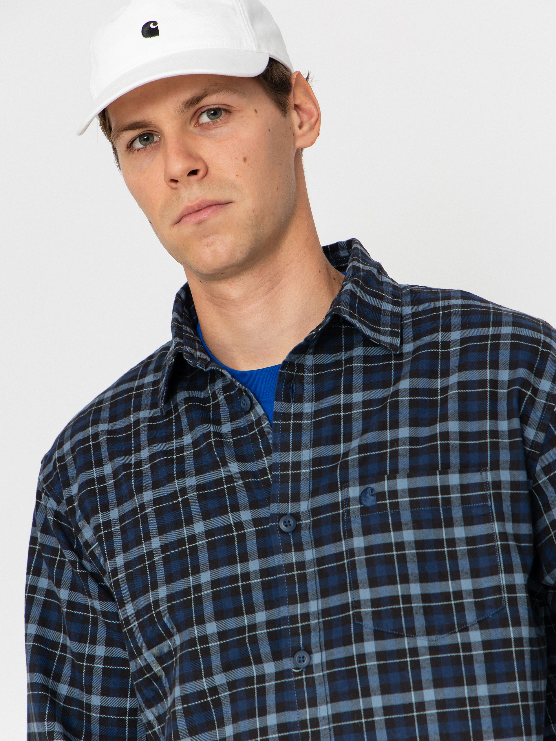 Риза Carhartt WIP Widmark (widmark check/jupiter)