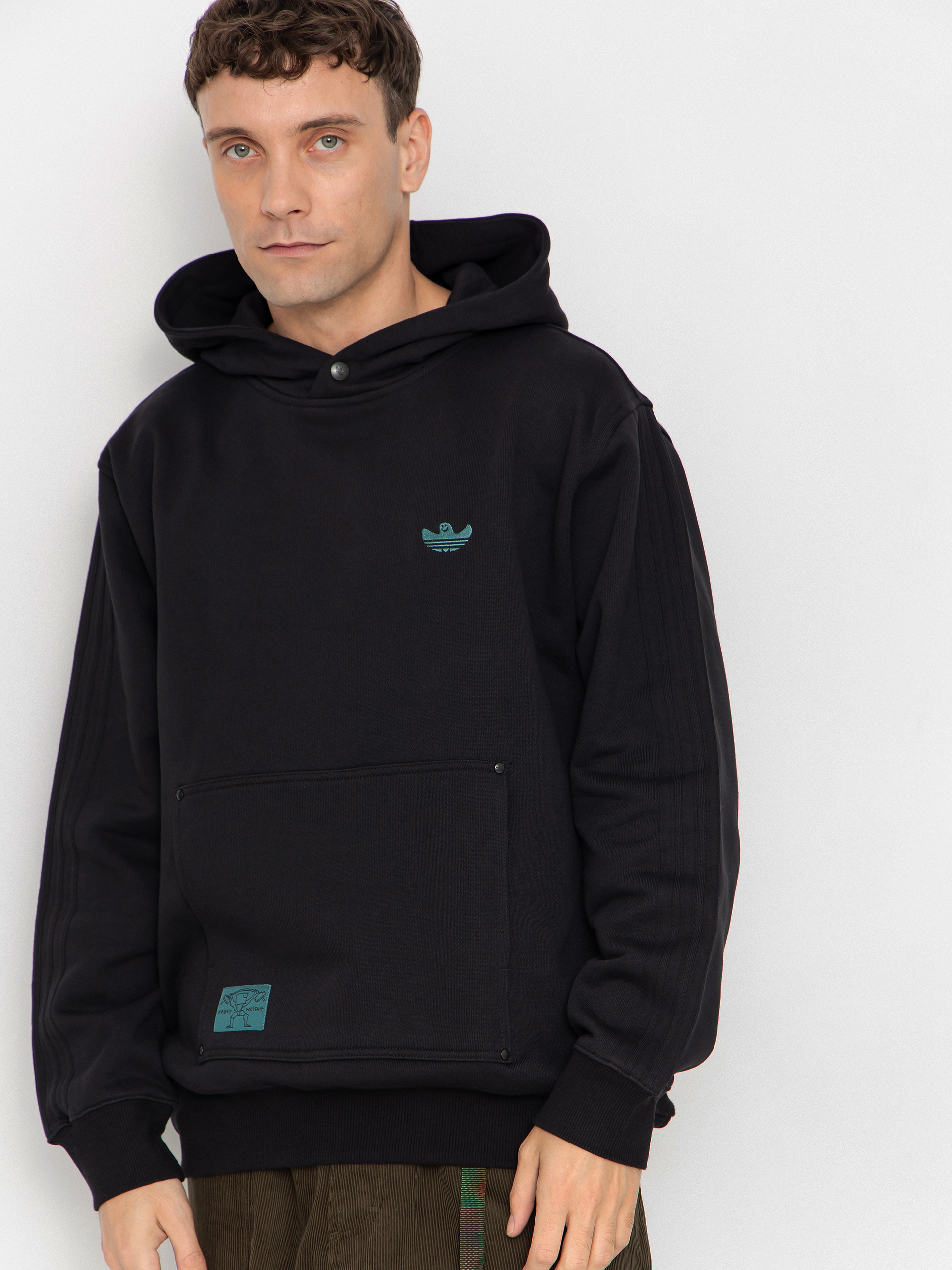 Суитшърт с качулка adidas Shmoo H HD (black)