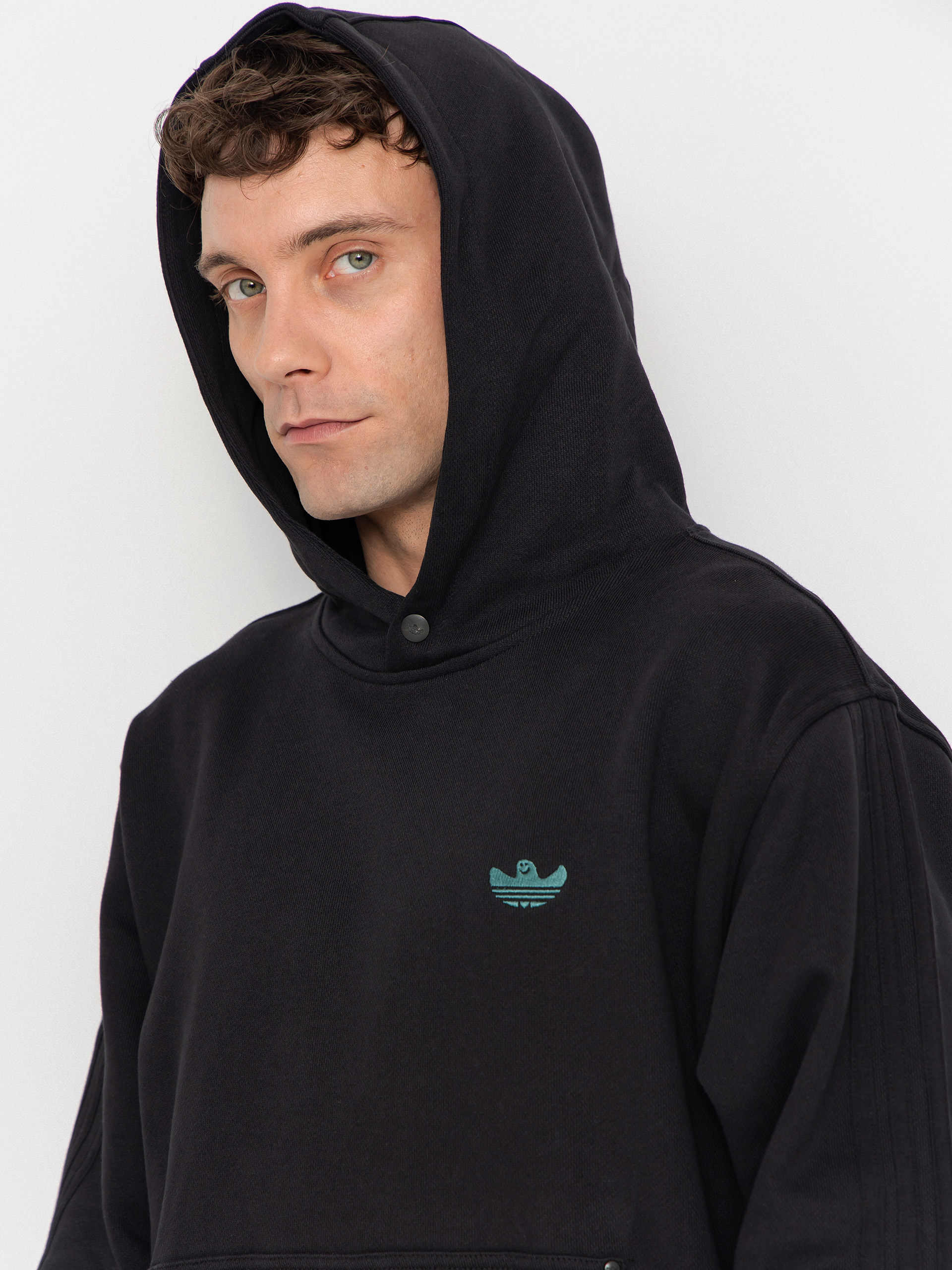 Суитшърт с качулка adidas Shmoo H HD (black)