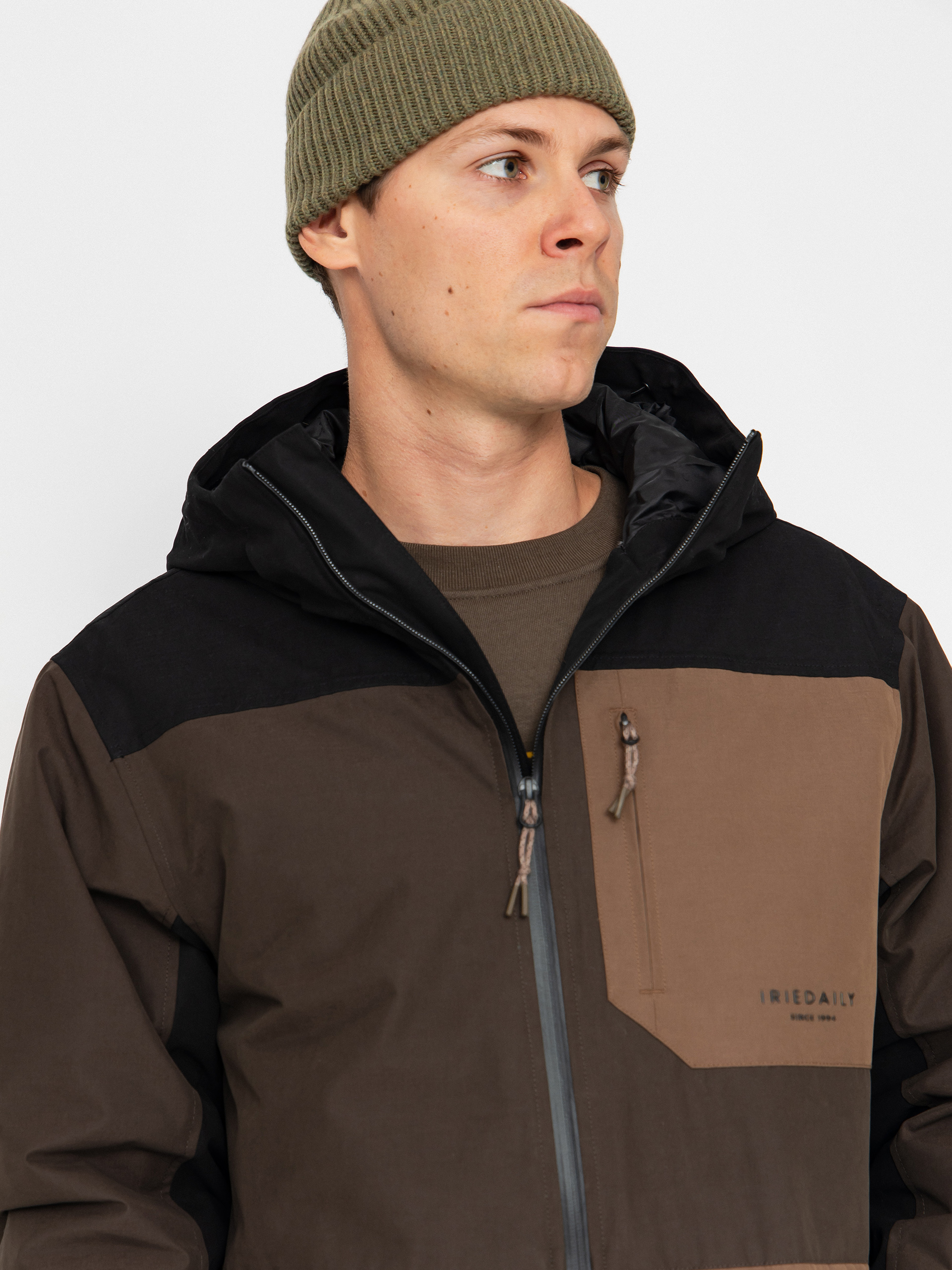 Яке Iriedaily Nilas Anorak (dark coffee)