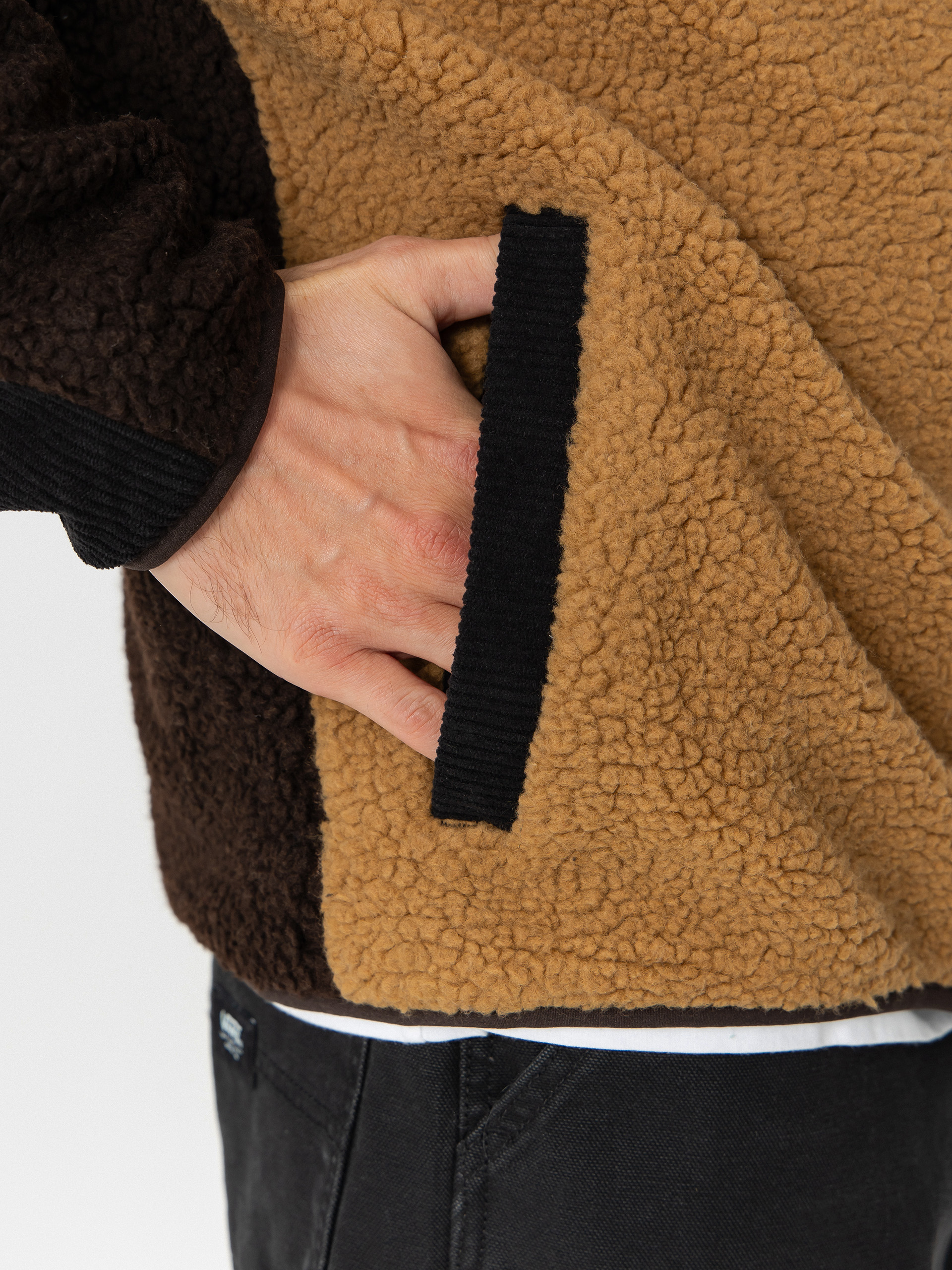 Мъжки Поларени суитшърт Kavu Wayside (wild wood block)