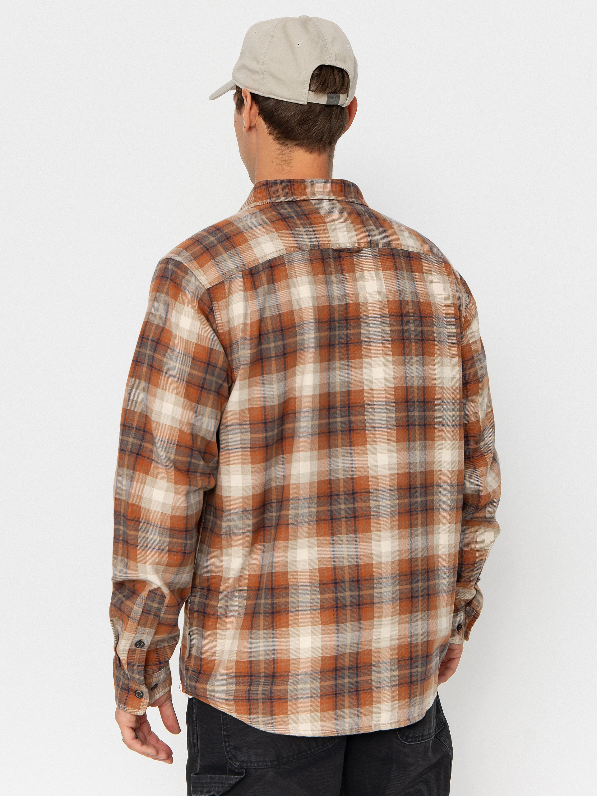 Риза Royal Robbins Lieback Organic Cotton Flannel (rust brown dipsea pld)