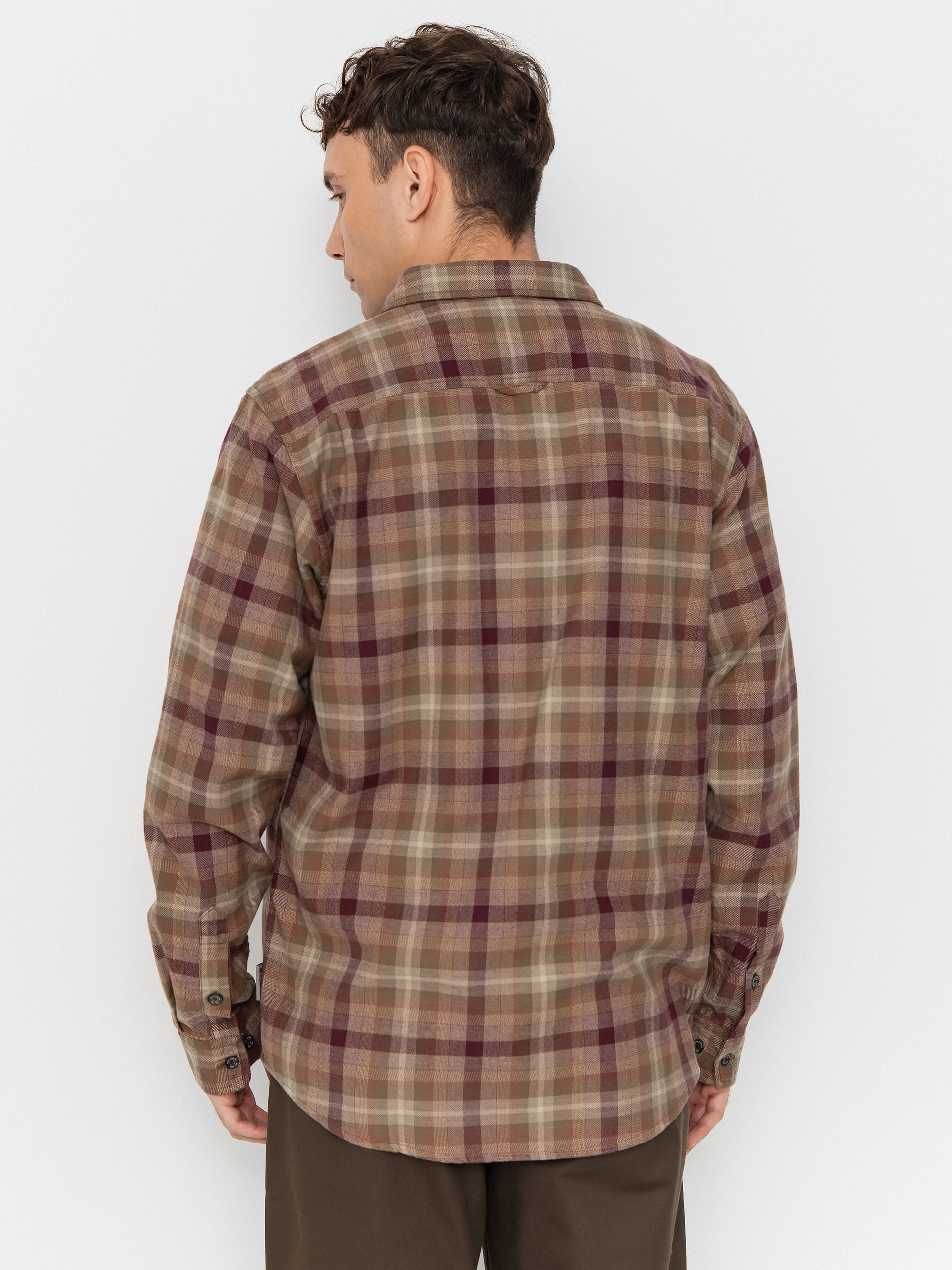 Риза Royal Robbins Lieback Organic Cotton Flannel (dusty olive dipsea pld)