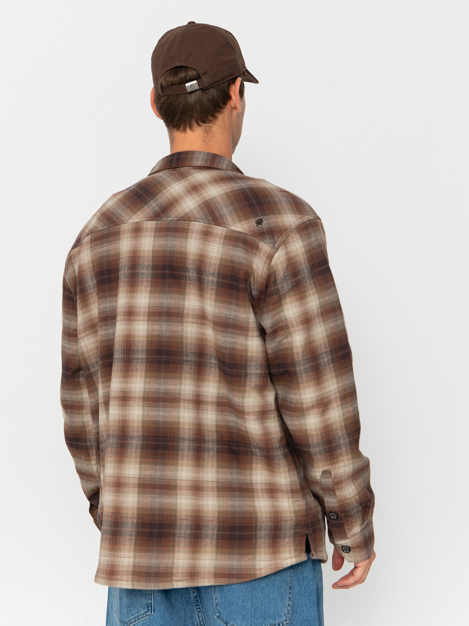 Риза Royal Robbins Snowcap Lined Flannel (seal brown tioga pld)