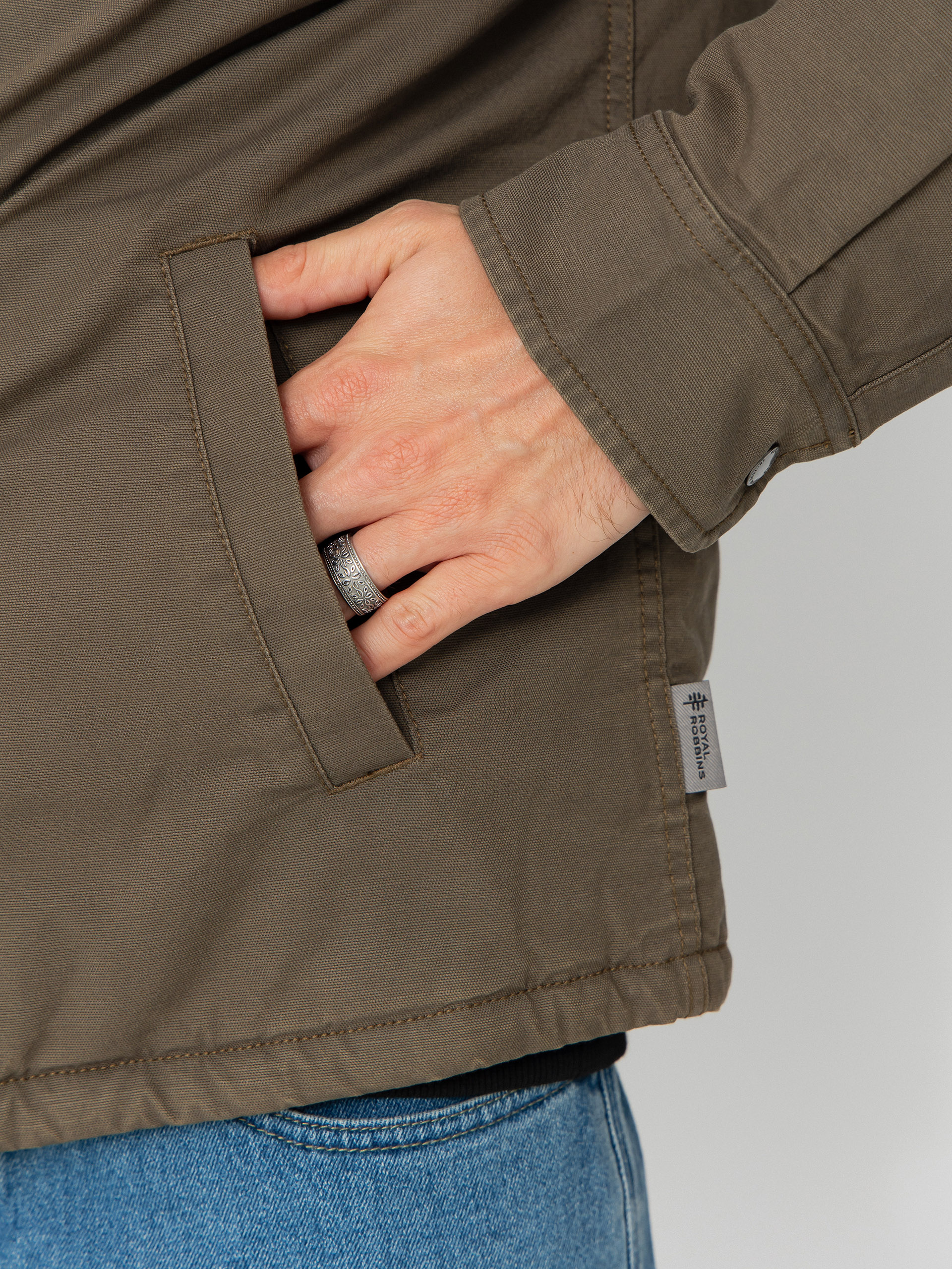 Яке Royal Robbins El Cap Canvas Shacket (forester)