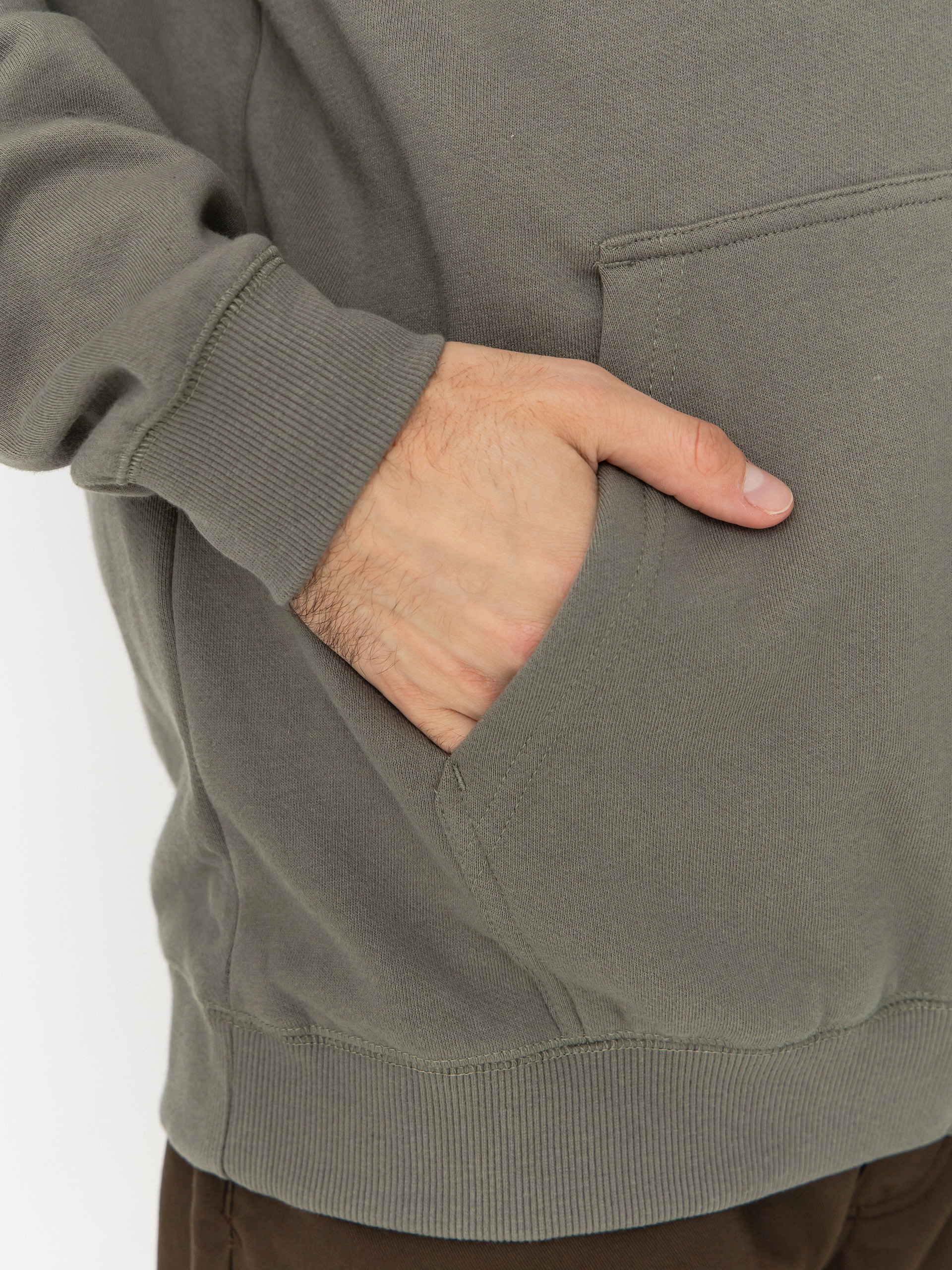 Суитшърт с качулка Rip Curl Wettie Passage Icon ZHD (cactus green)