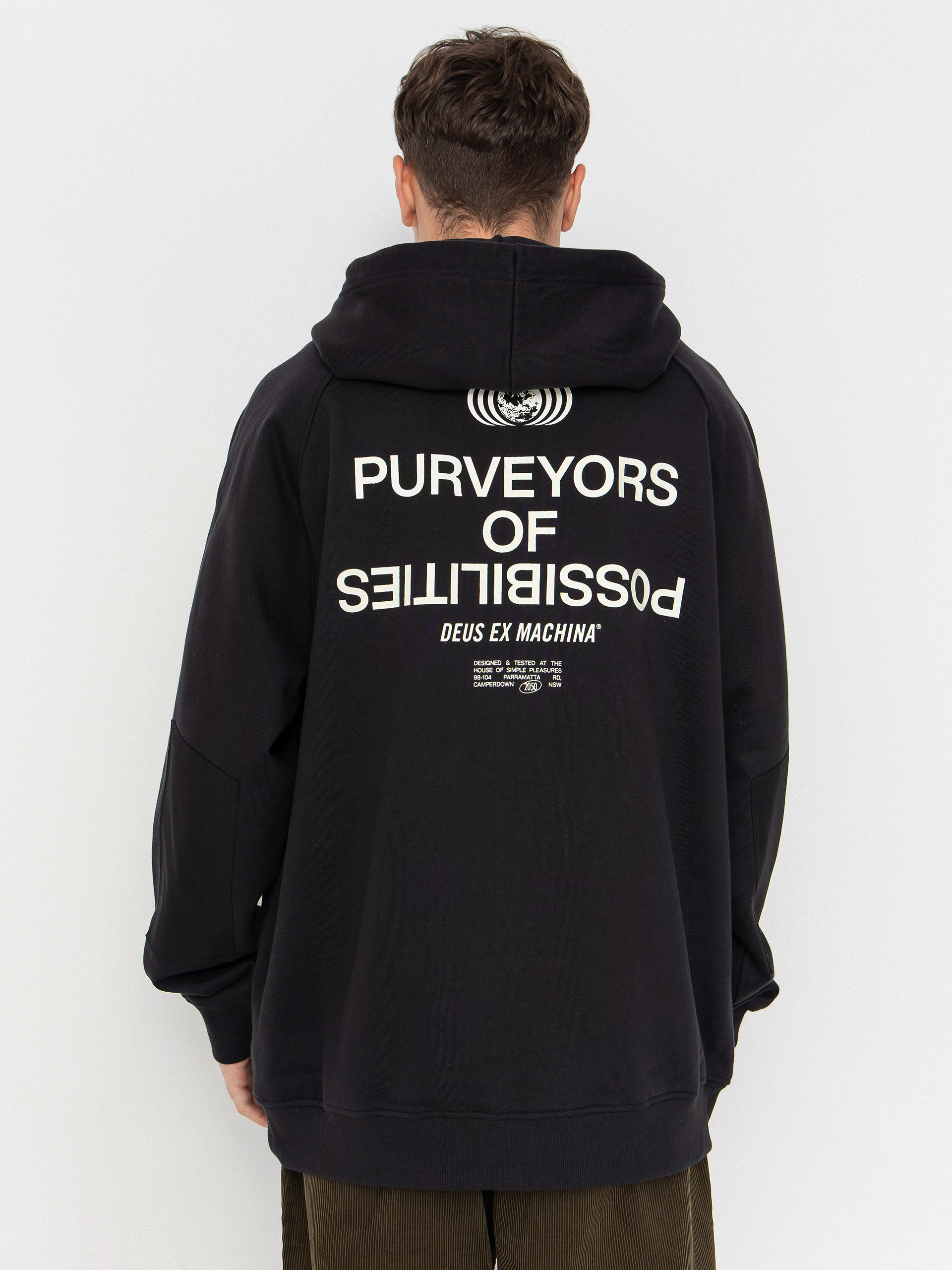 Суитшърт с качулка Deus Ex Machina Axis HD