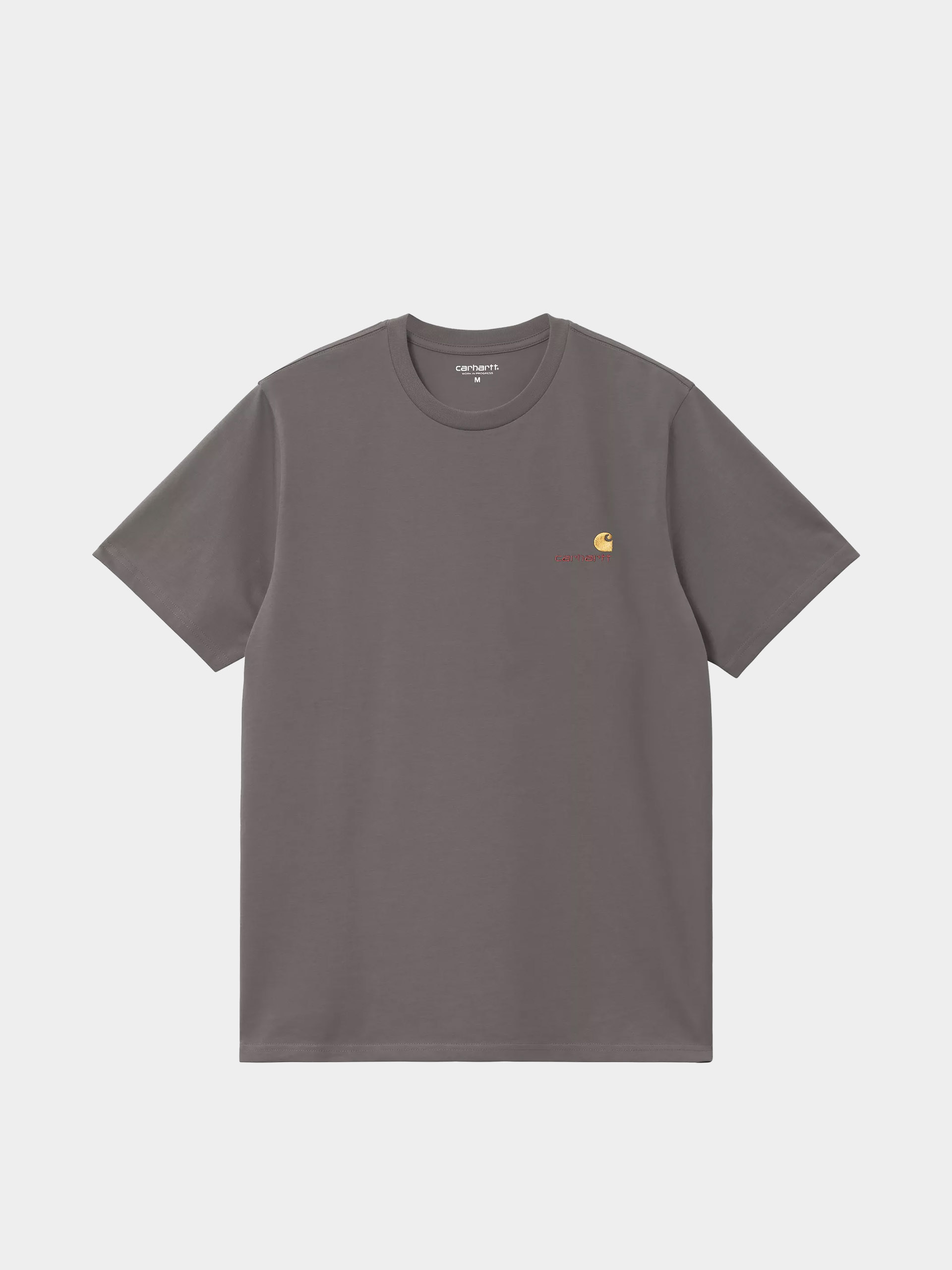 Тениска Carhartt WIP American Script (porphyry)