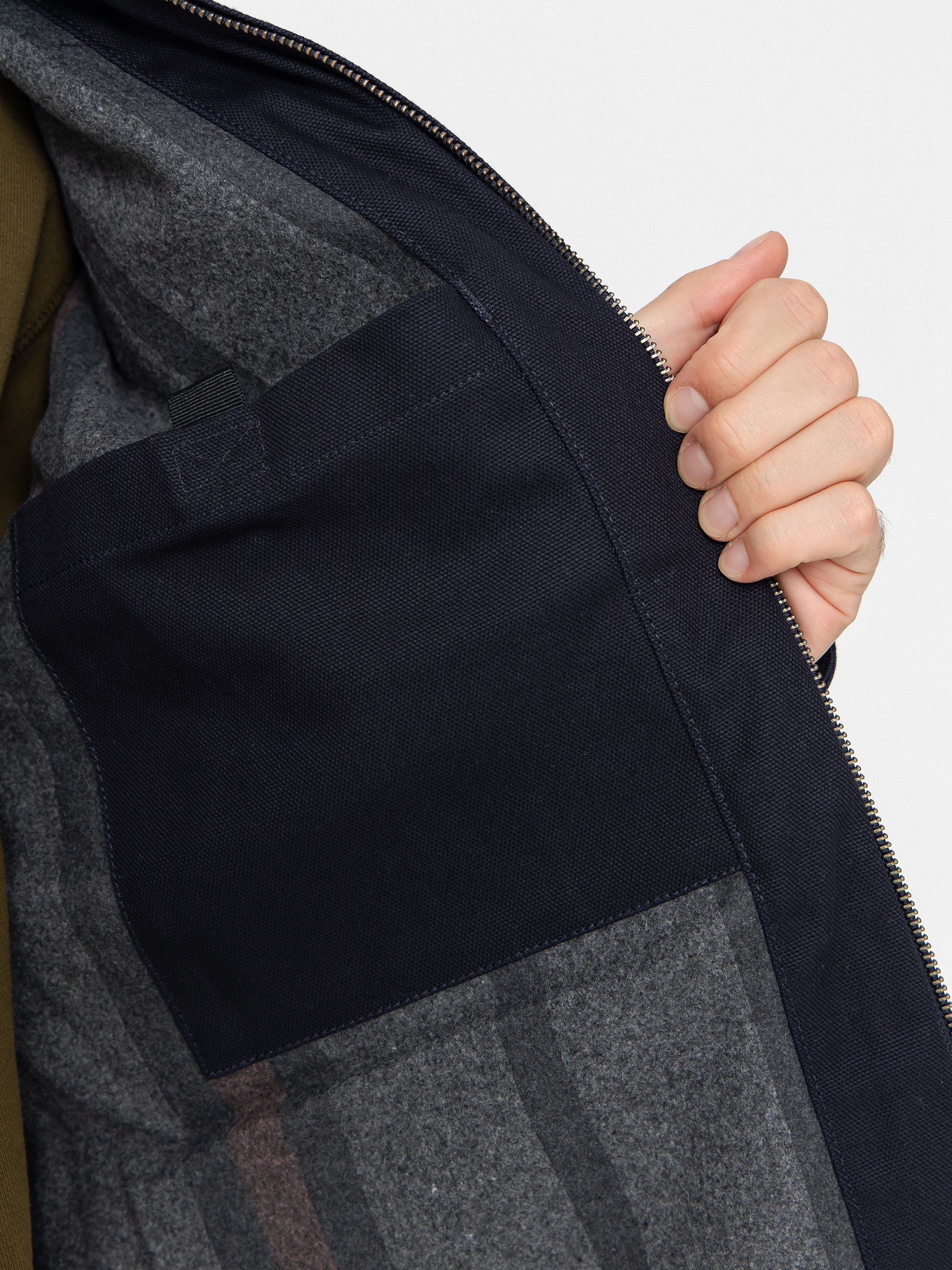 Яке Carhartt WIP Detroit (dark navy/black/rigid)