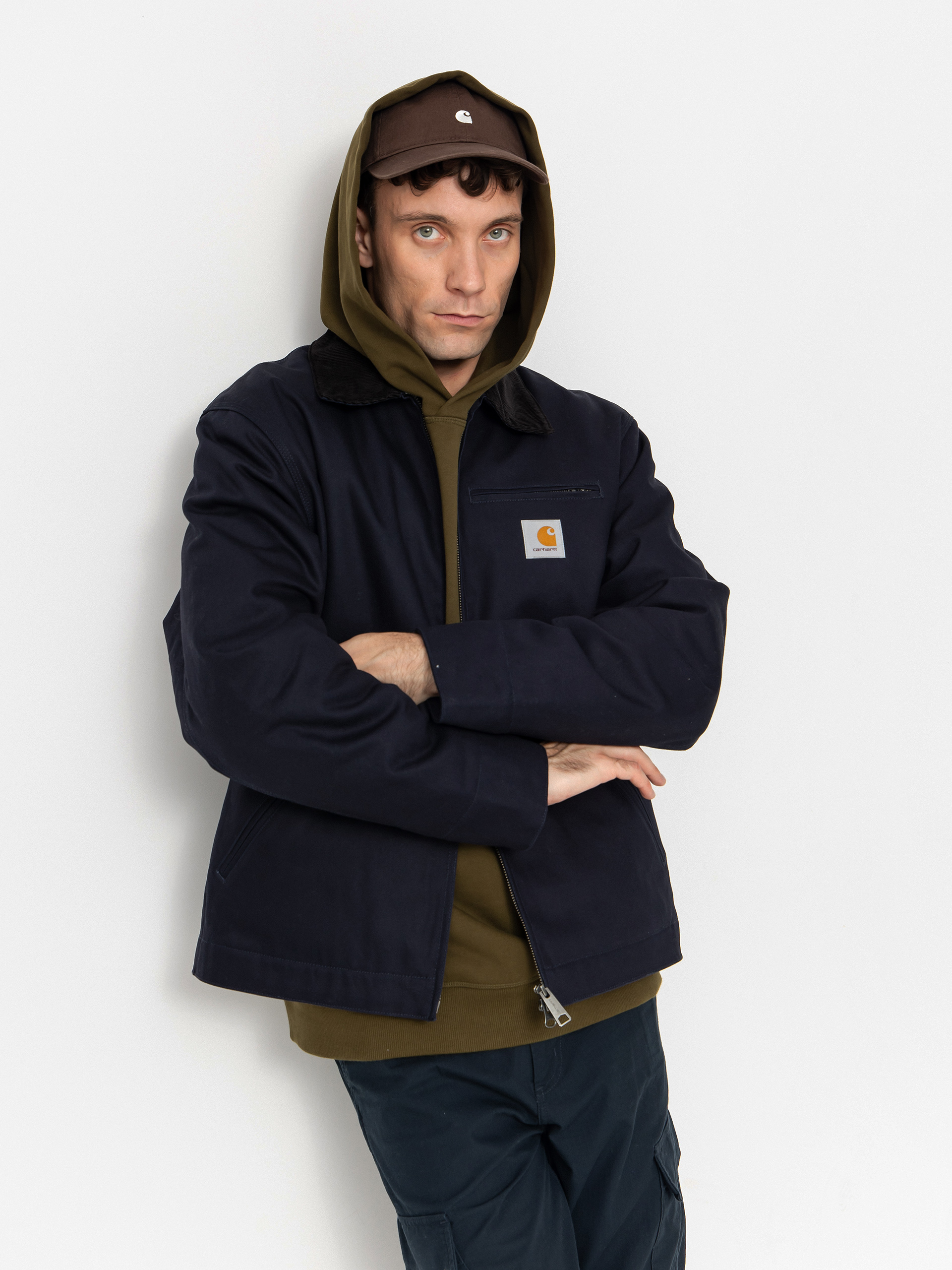 Яке Carhartt WIP Detroit (dark navy/black/rigid)