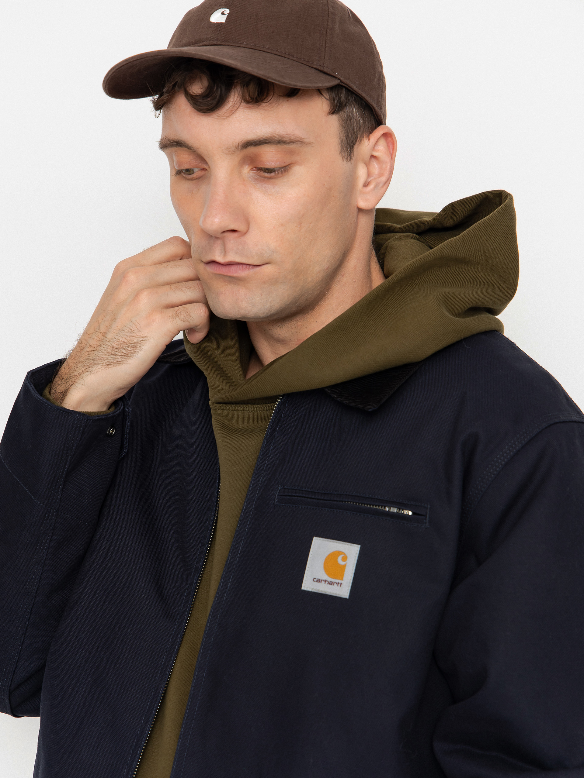 Яке Carhartt WIP Detroit (dark navy/black/rigid)