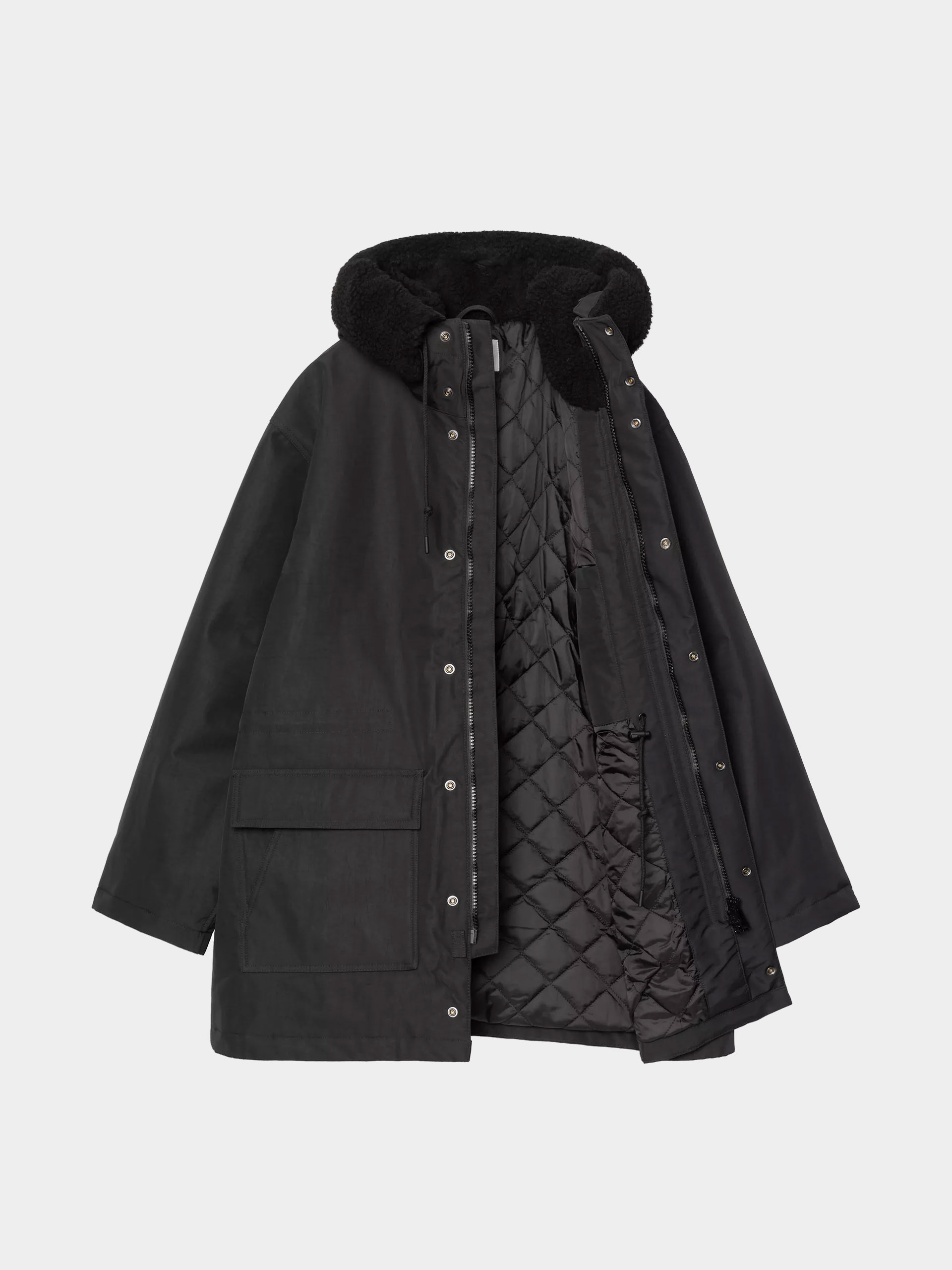 Яке Carhartt WIP Siberia Parka (black)